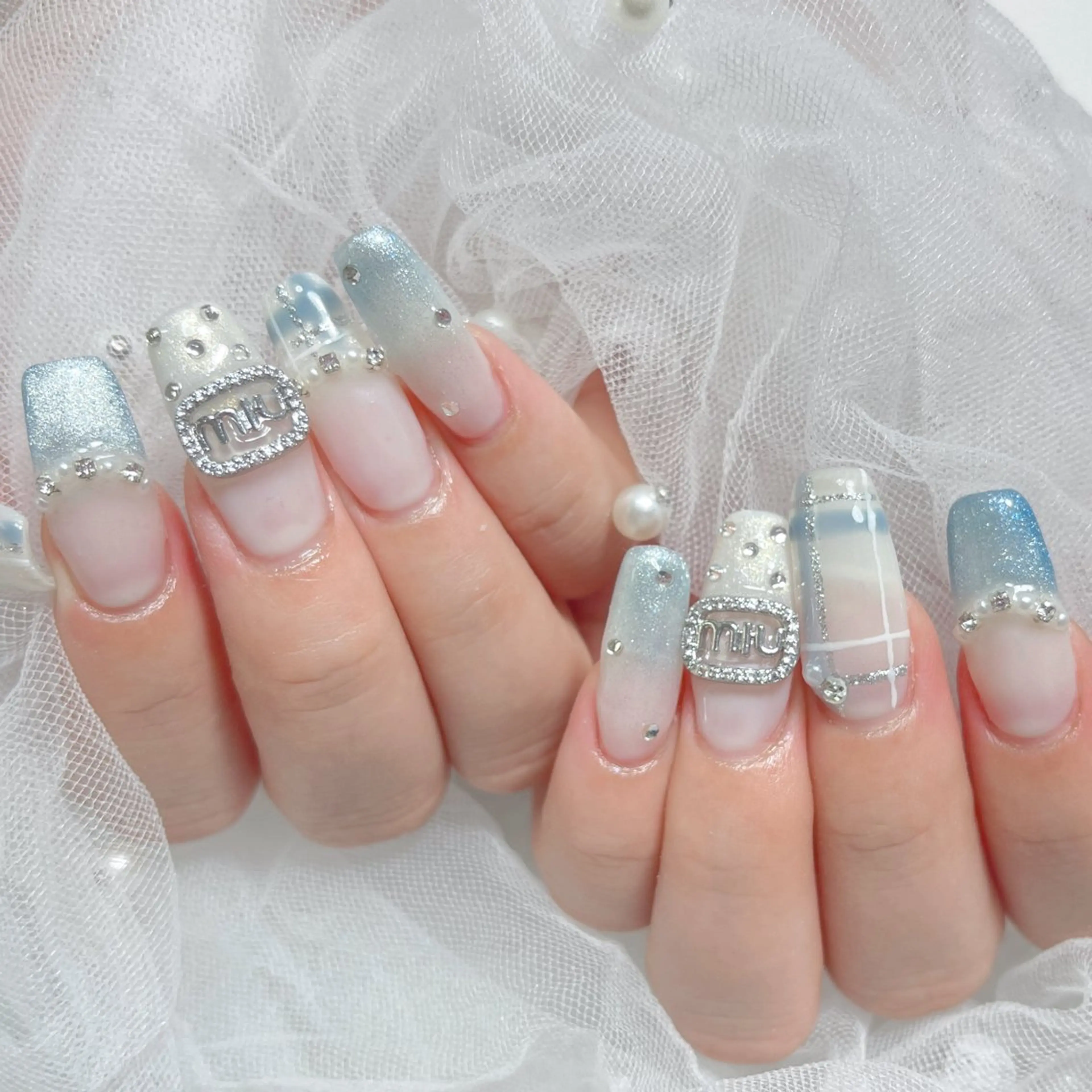 ネイル ハンドネイル 🎀ネイルサロン エクラYUI🎀のネイルデザイン