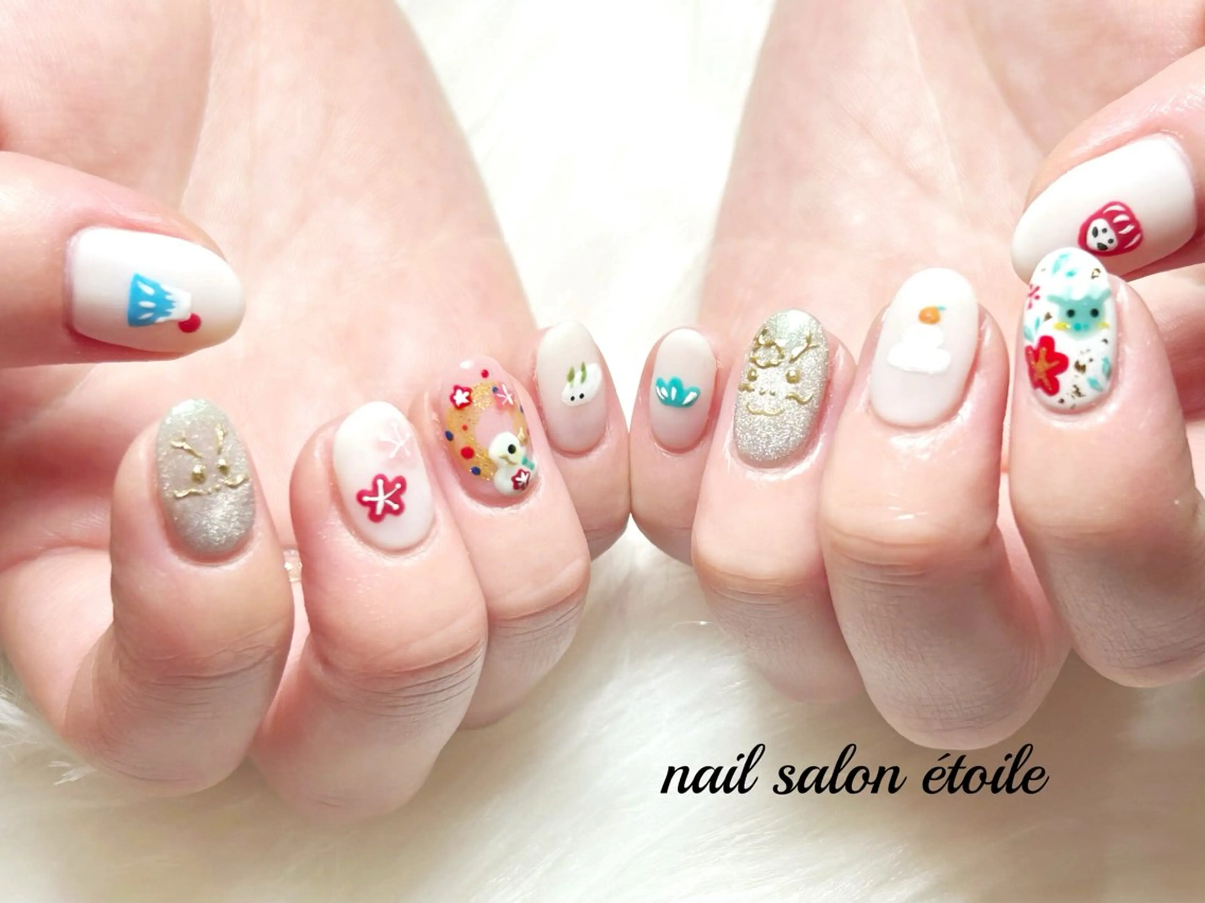 ネイル ハンドネイル nail salon étoileのネイルデザイン