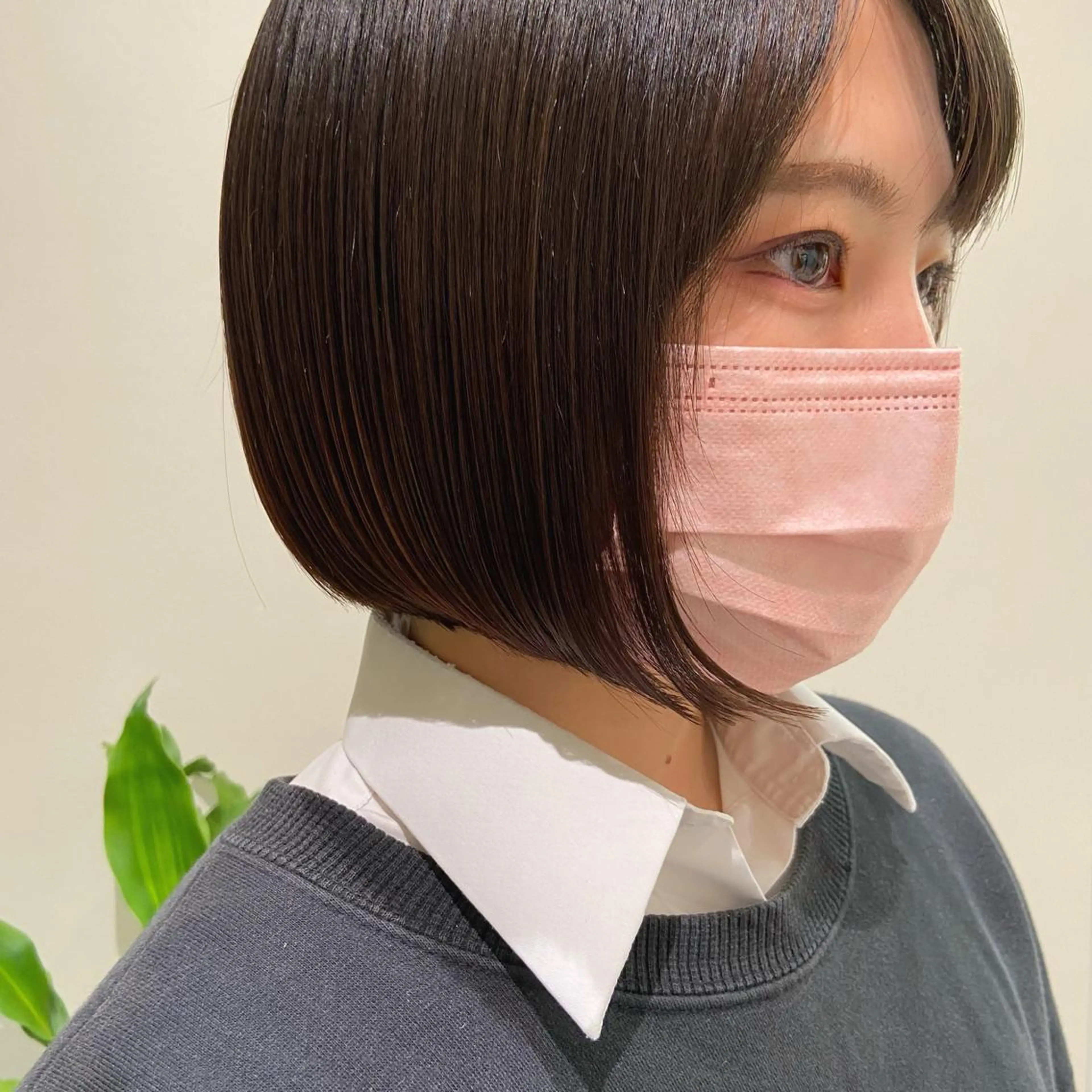 ショート ボブ 髪質改善・酸性・ ストレート　Maruのヘアスタイル