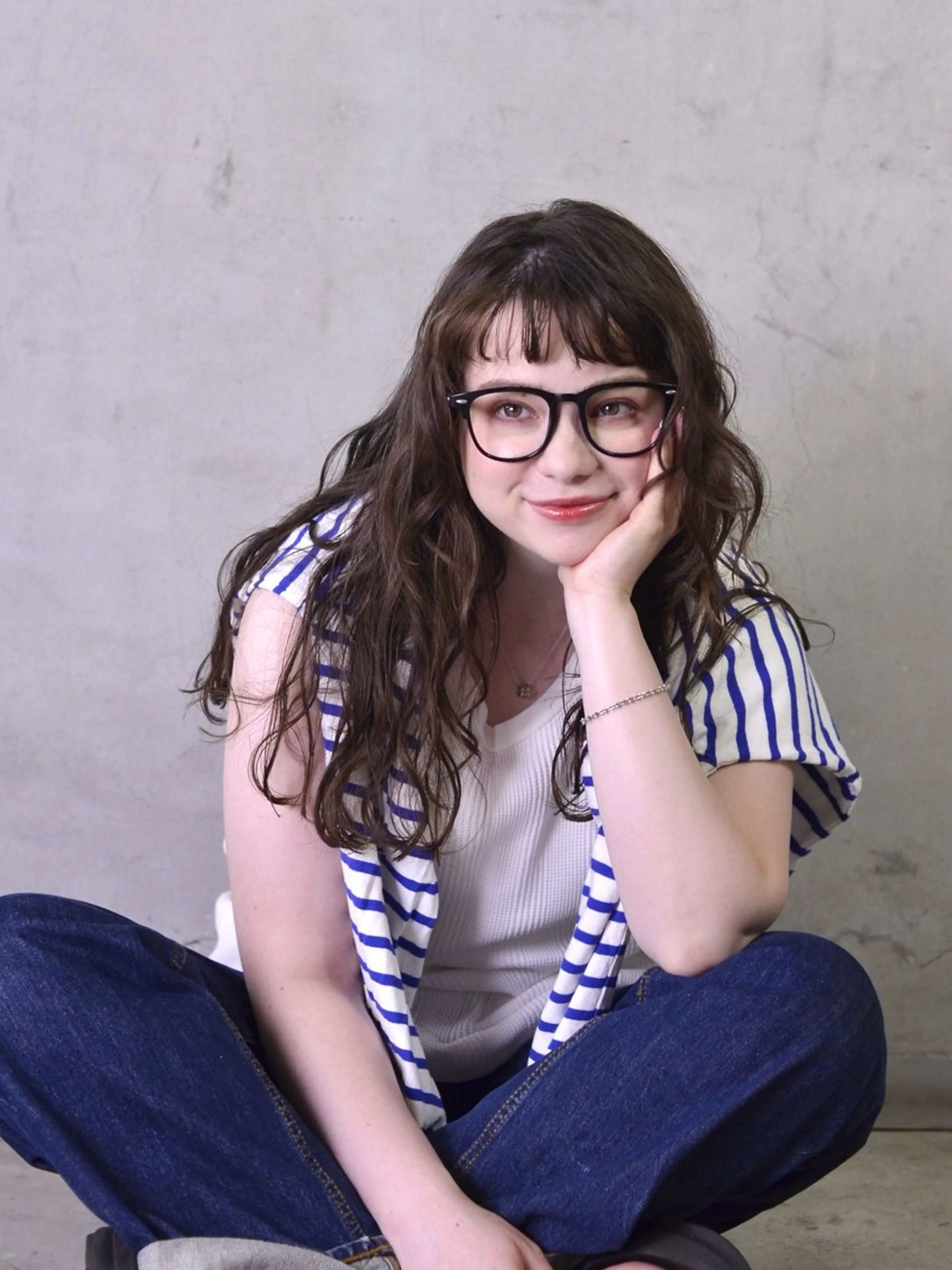 セミロング カット ヘアカラー パーマ 髪質改善/ヘアケア coiiはしもとはなのヘアスタイル