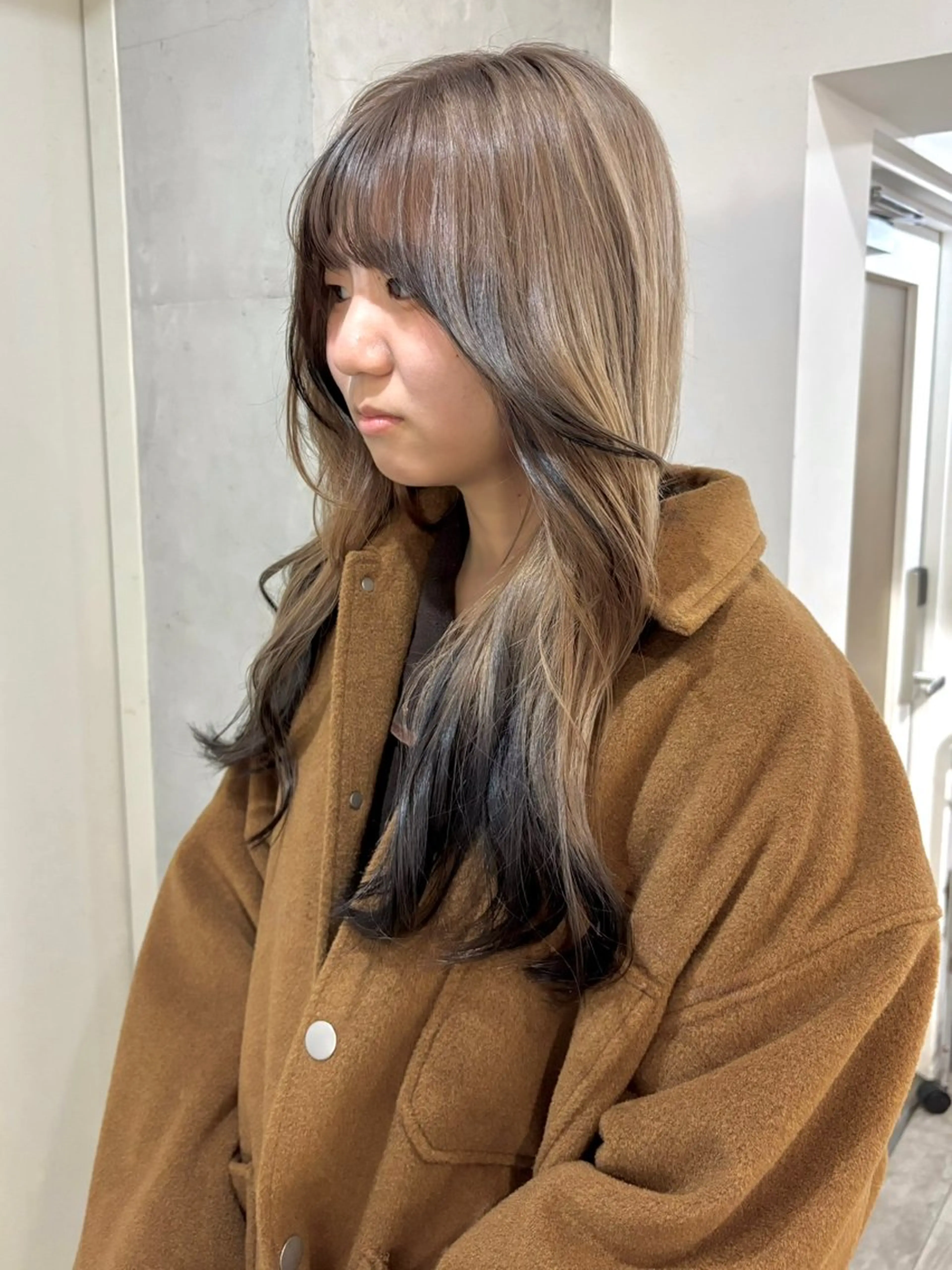 ロング カラー レディースカット モデル✂️中野裕介のヘアスタイル
