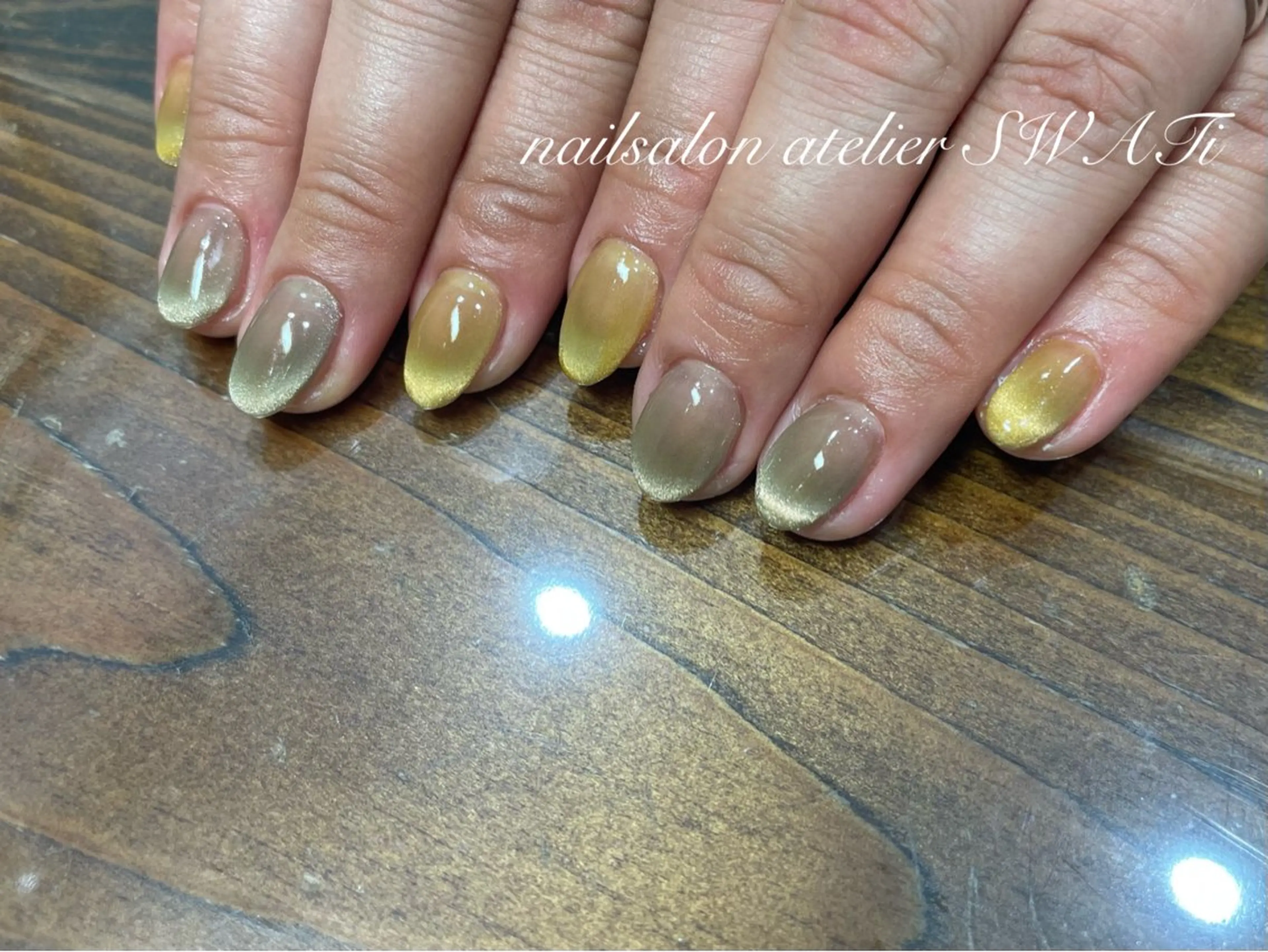 ネイル ヘアーサロン大野所属・nailsalon SWATiのネイルデザイン