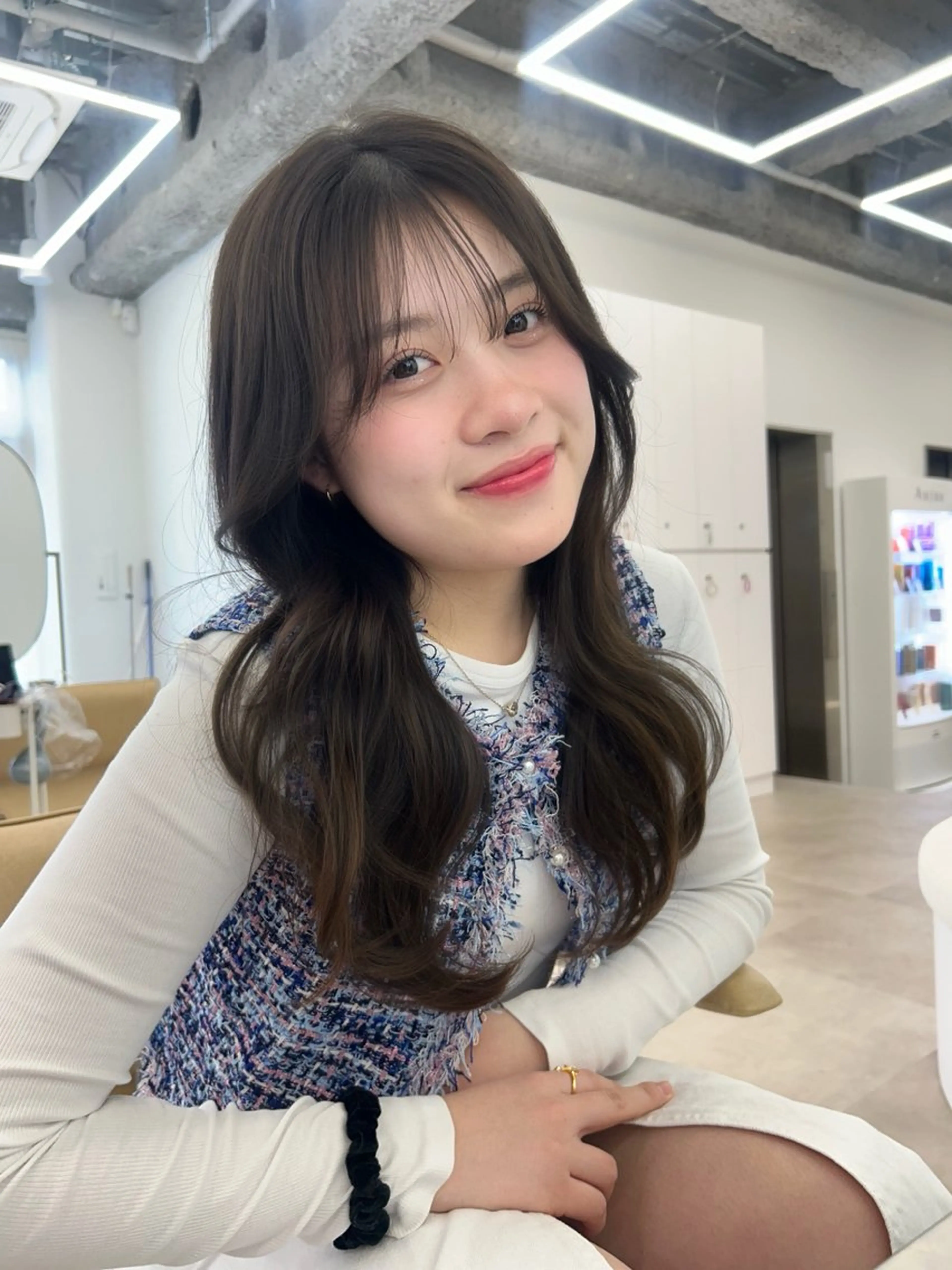 ロング ヘアカラー 👒透明感カラー yui👒のヘアスタイル