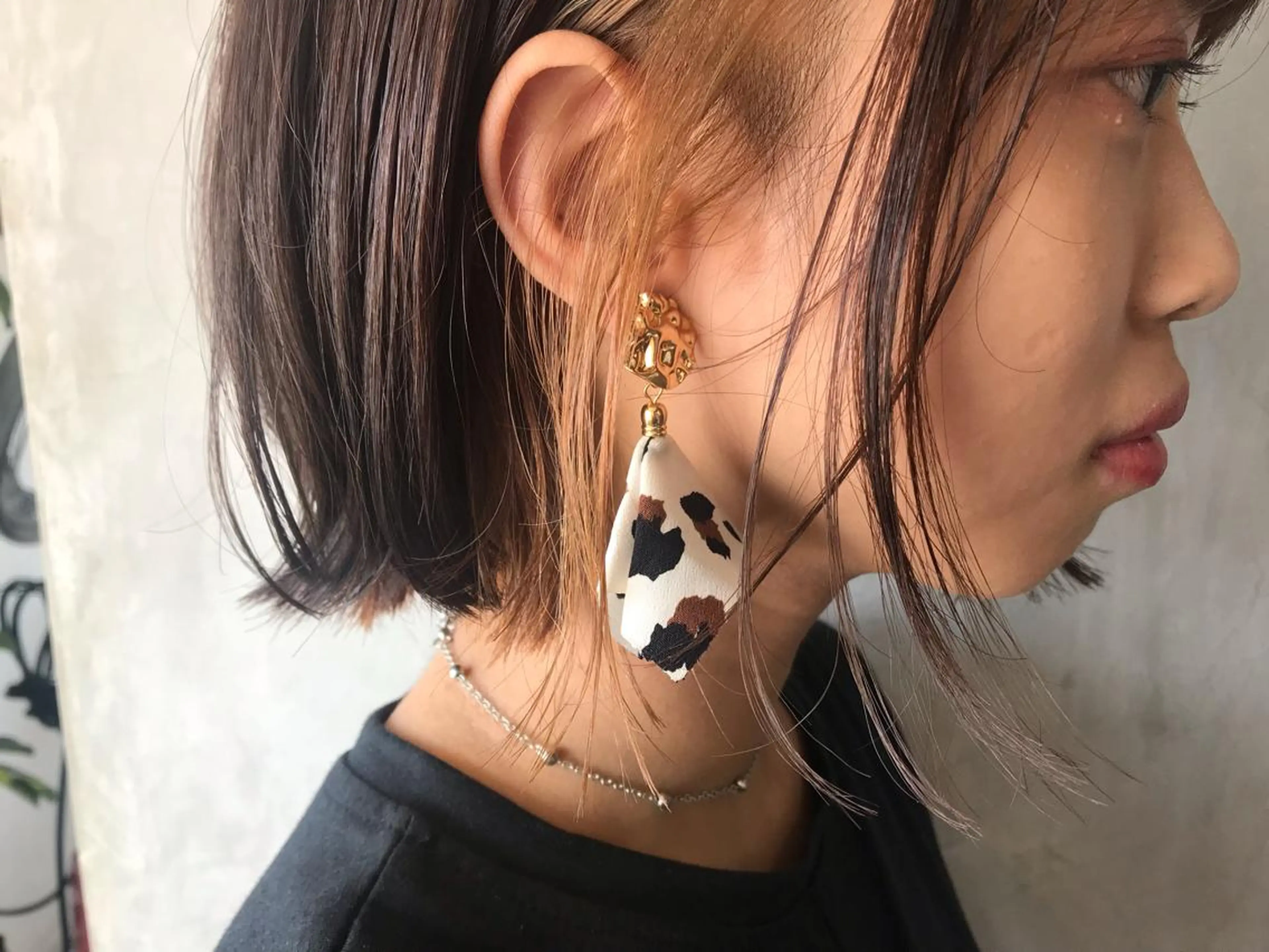 ショート カラー ヘアアレンジ ベージュカラー stylist/蛯谷 珠里のヘアスタイル