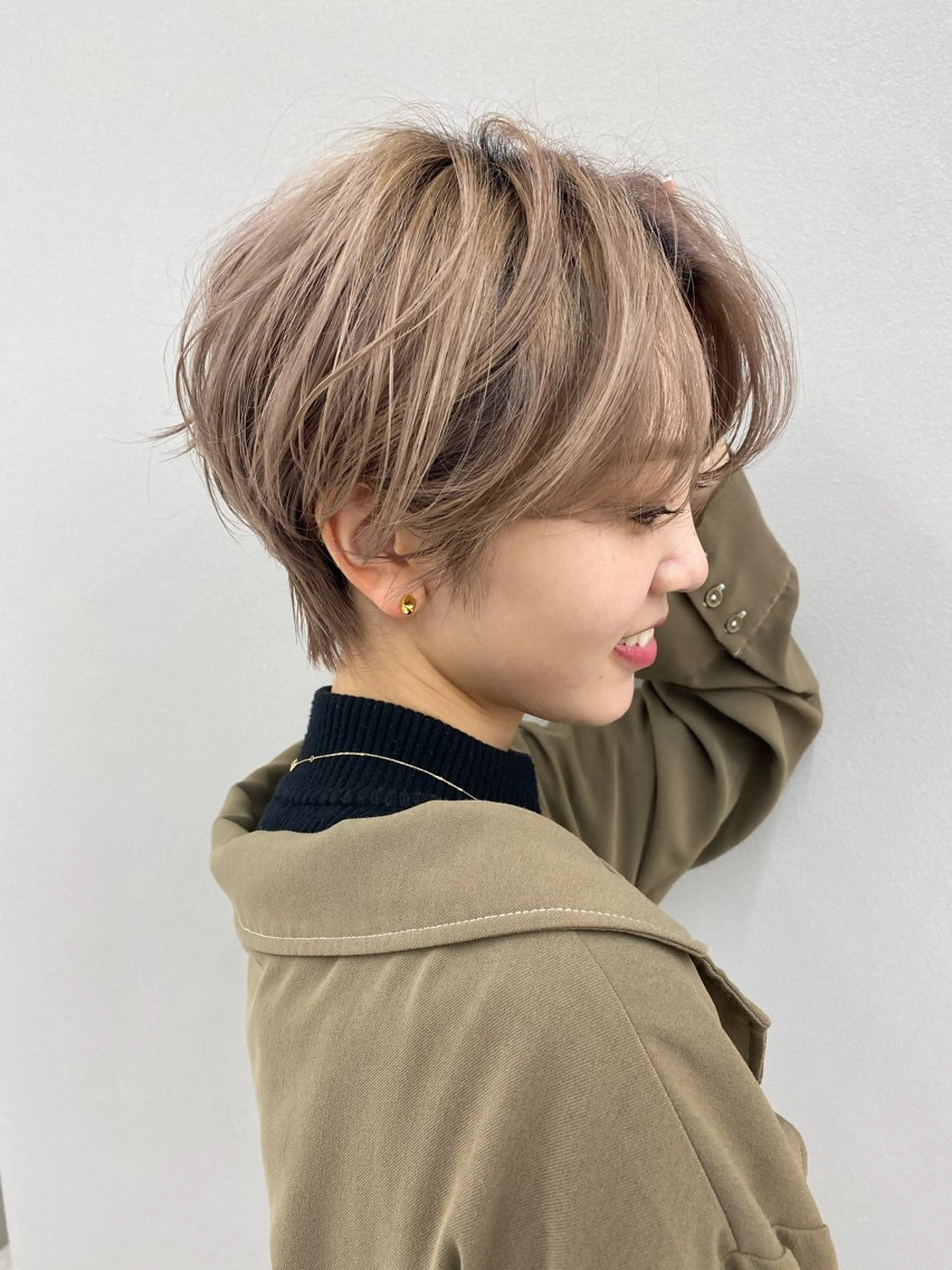 ショート パーマ カット パーマ トリートメント 美髪❣️縮毛矯正/ 髪質改善✨/山本のヘアスタイル