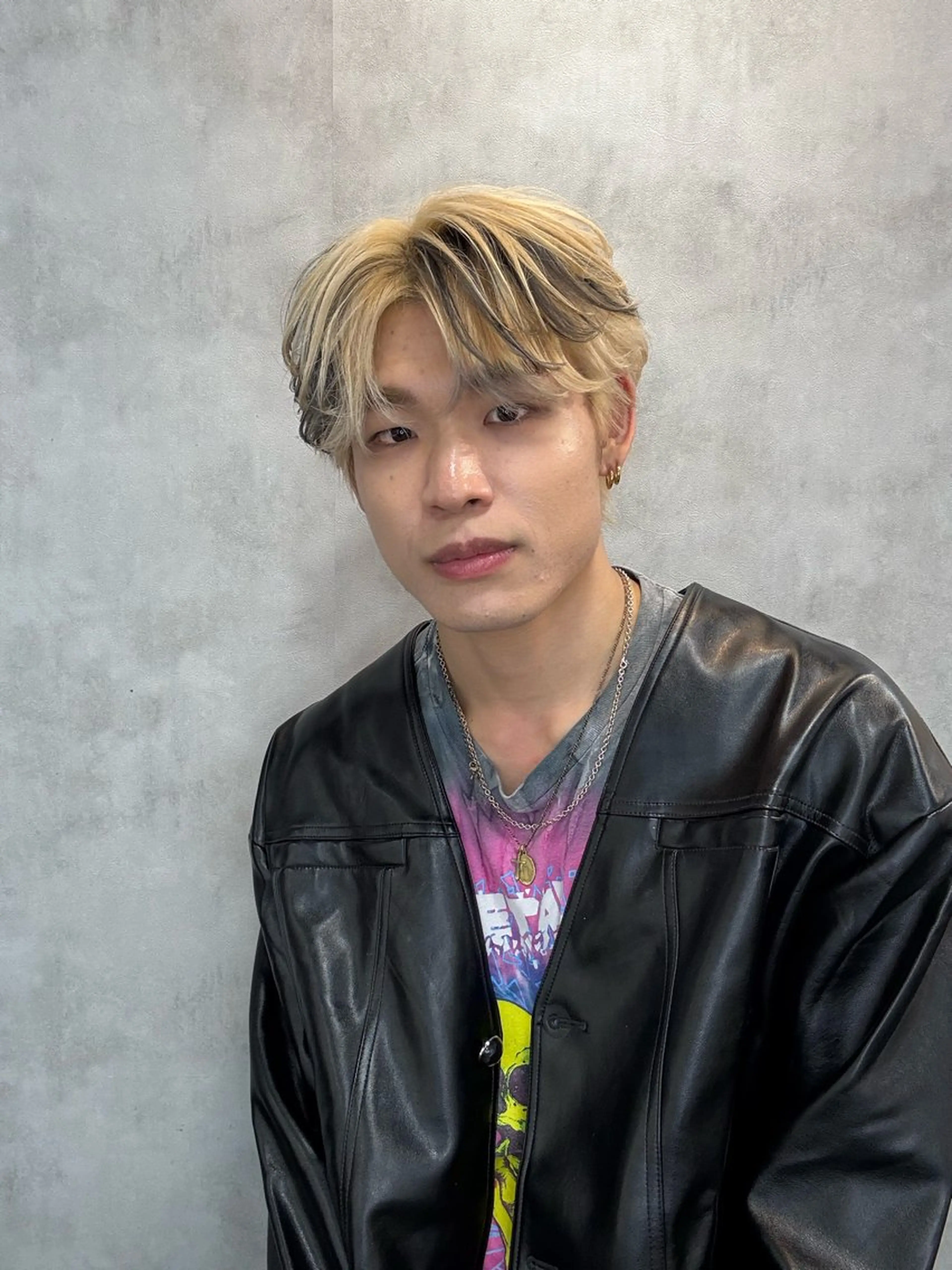 ショート カラー パーマ メンズ デザインカラー カット ヘアカラー メンズスペシャリスト 👑/YUTAのヘアスタイル