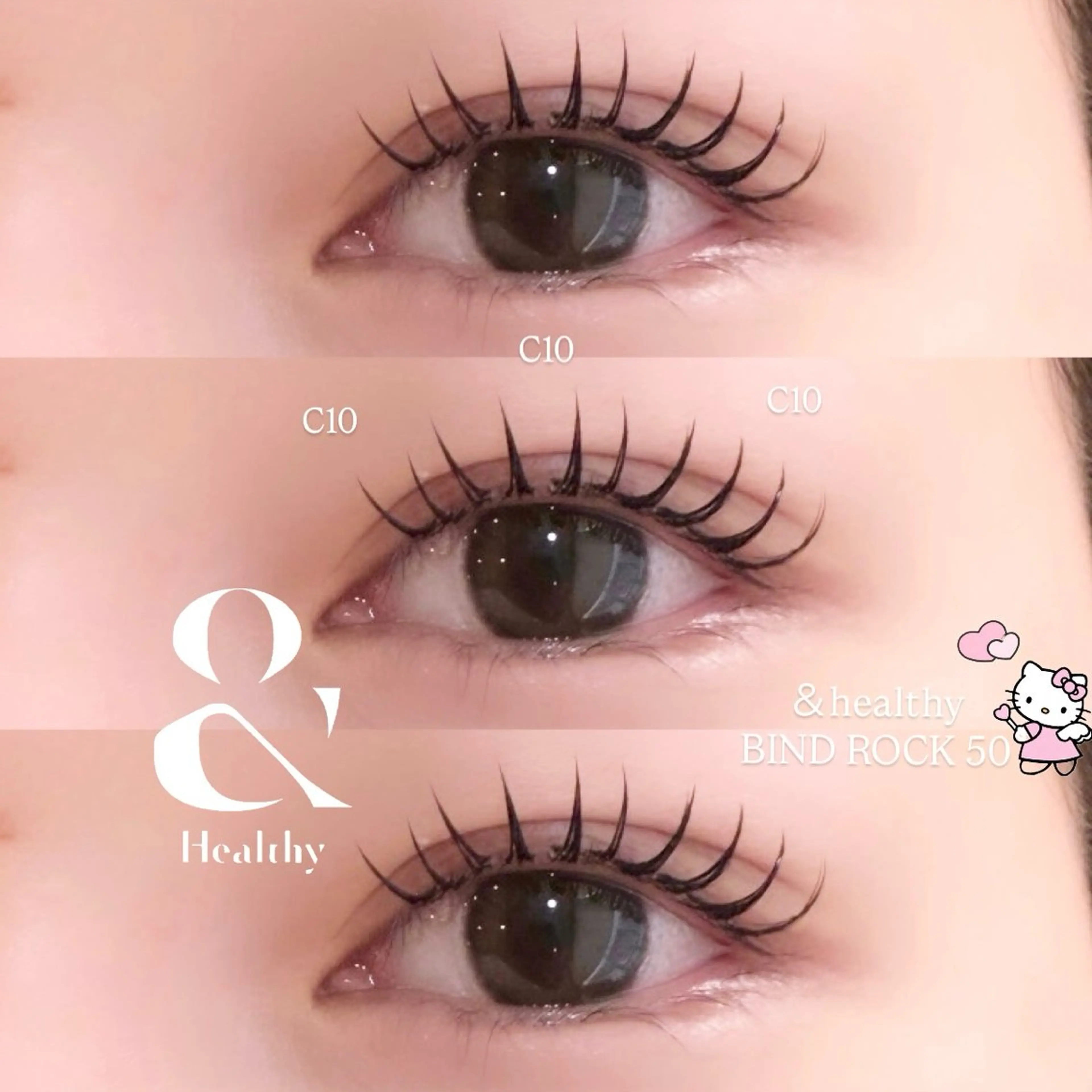 マツエク・マツパ バインドロック マツエク 千島 里歩のマツエク・マツパデザイン