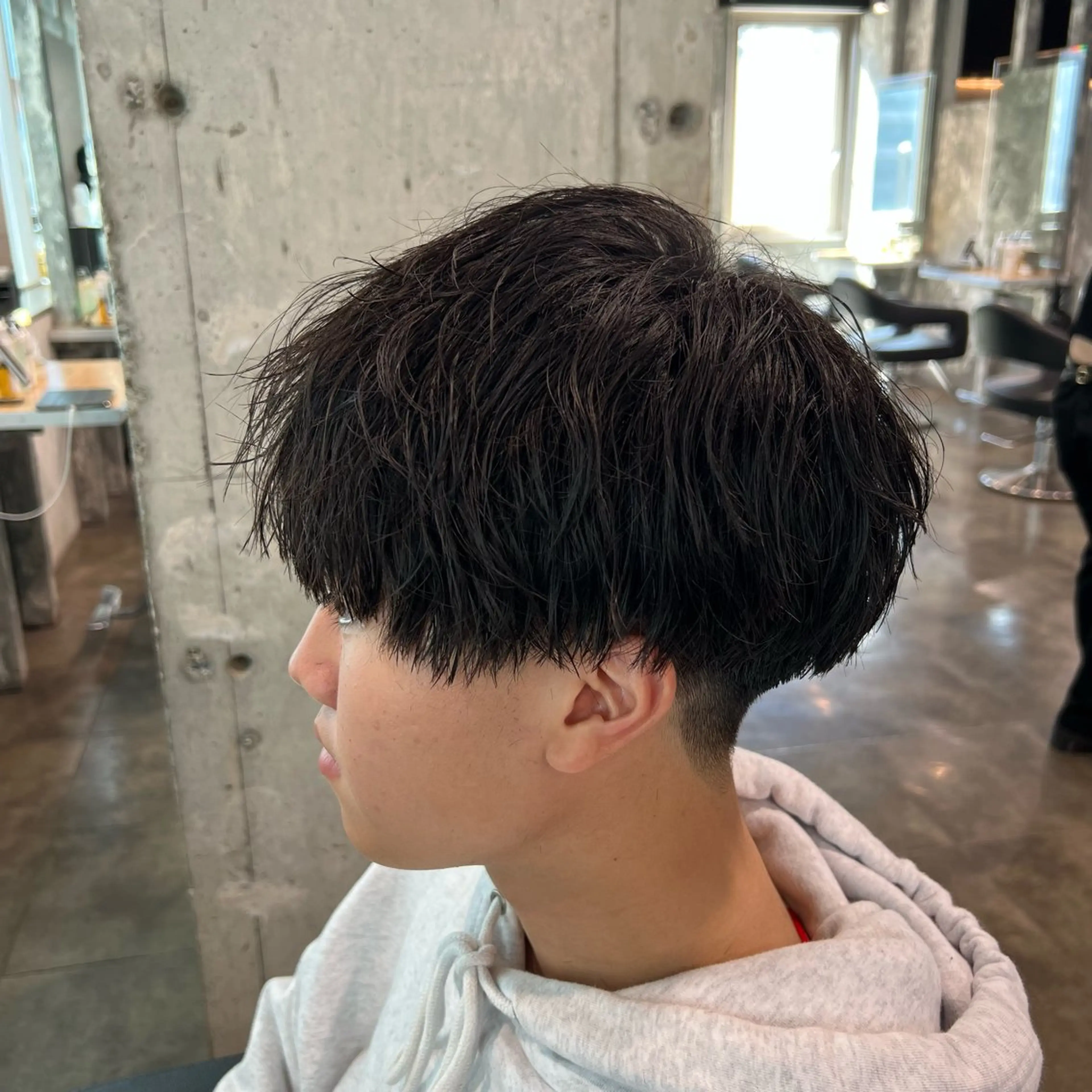 ショート カラー パーマ ヘアアレンジ メンズ キッズ メンズパーマ 🔷横浜1のパーマ 職人🔷将太郎のヘアスタイル