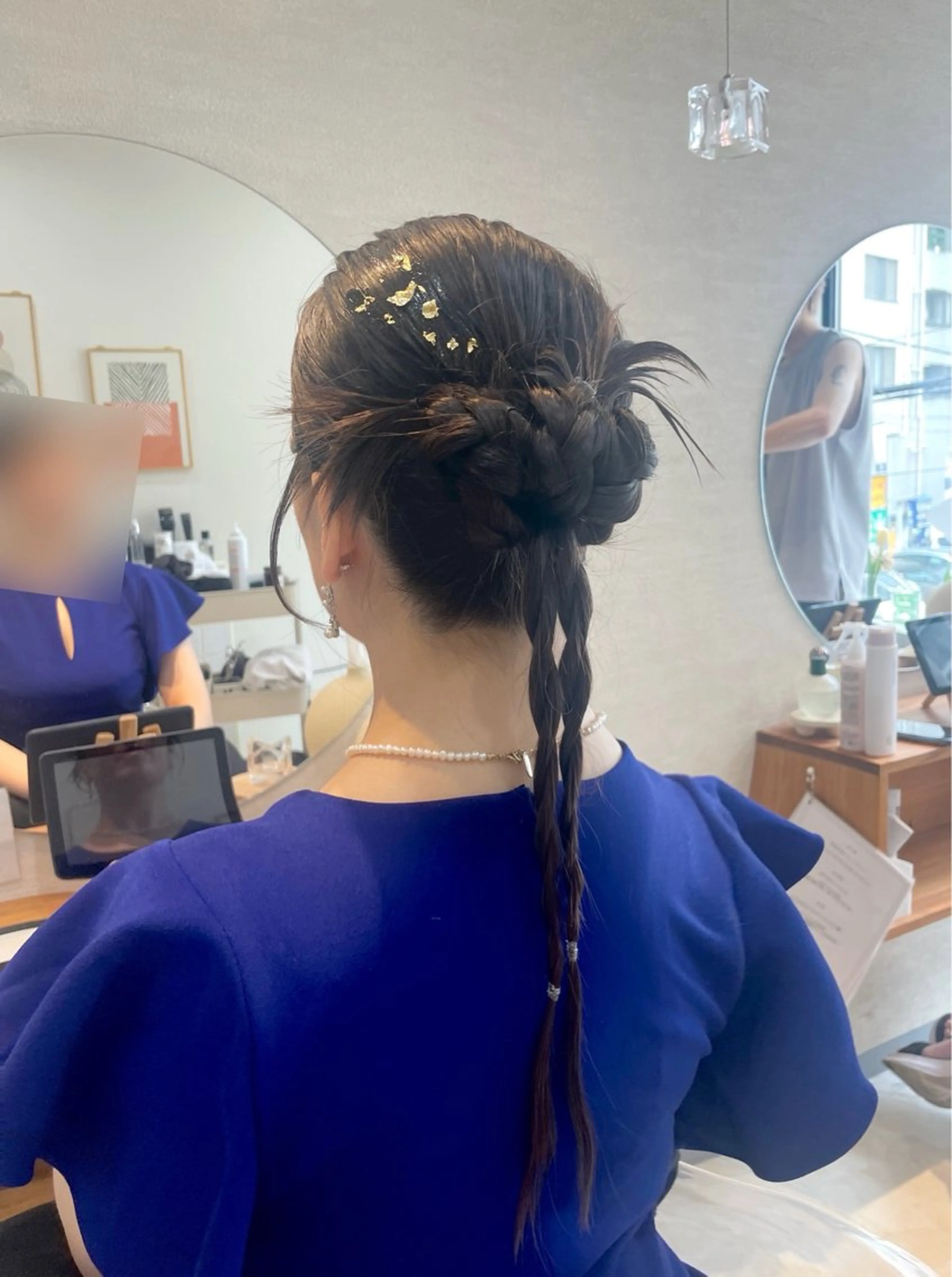 ロング お呼ばれヘア/セット /ヘアアレンジ/れいのヘアスタイル