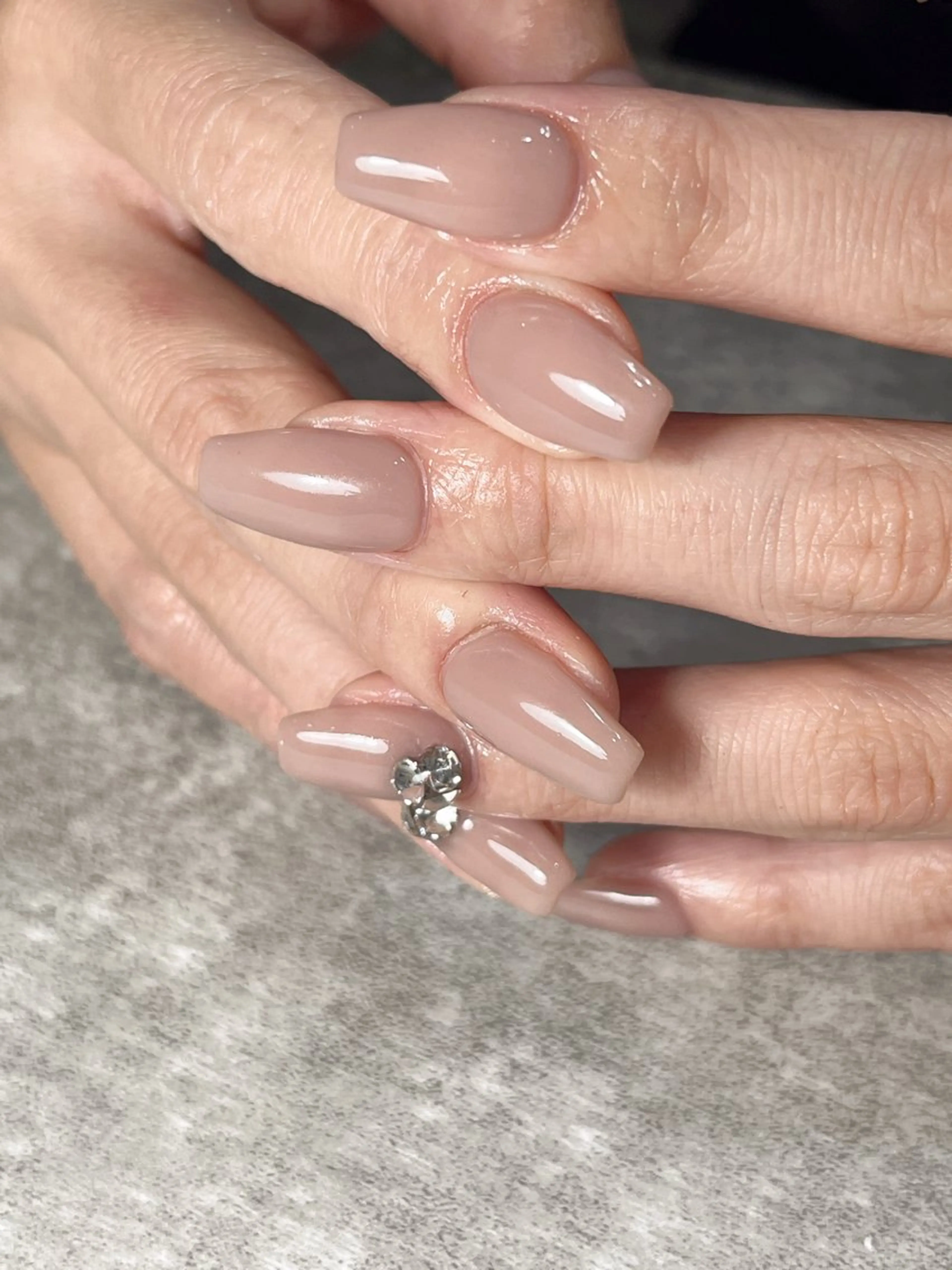 ネイル アートネイル ジェルネイル パラジェル シンプルネイル NAILSALON Y（アイラッシュ&アイブロウサロンN【エヌ】内）所属・NailsalonY Yuiのネイルデザイン