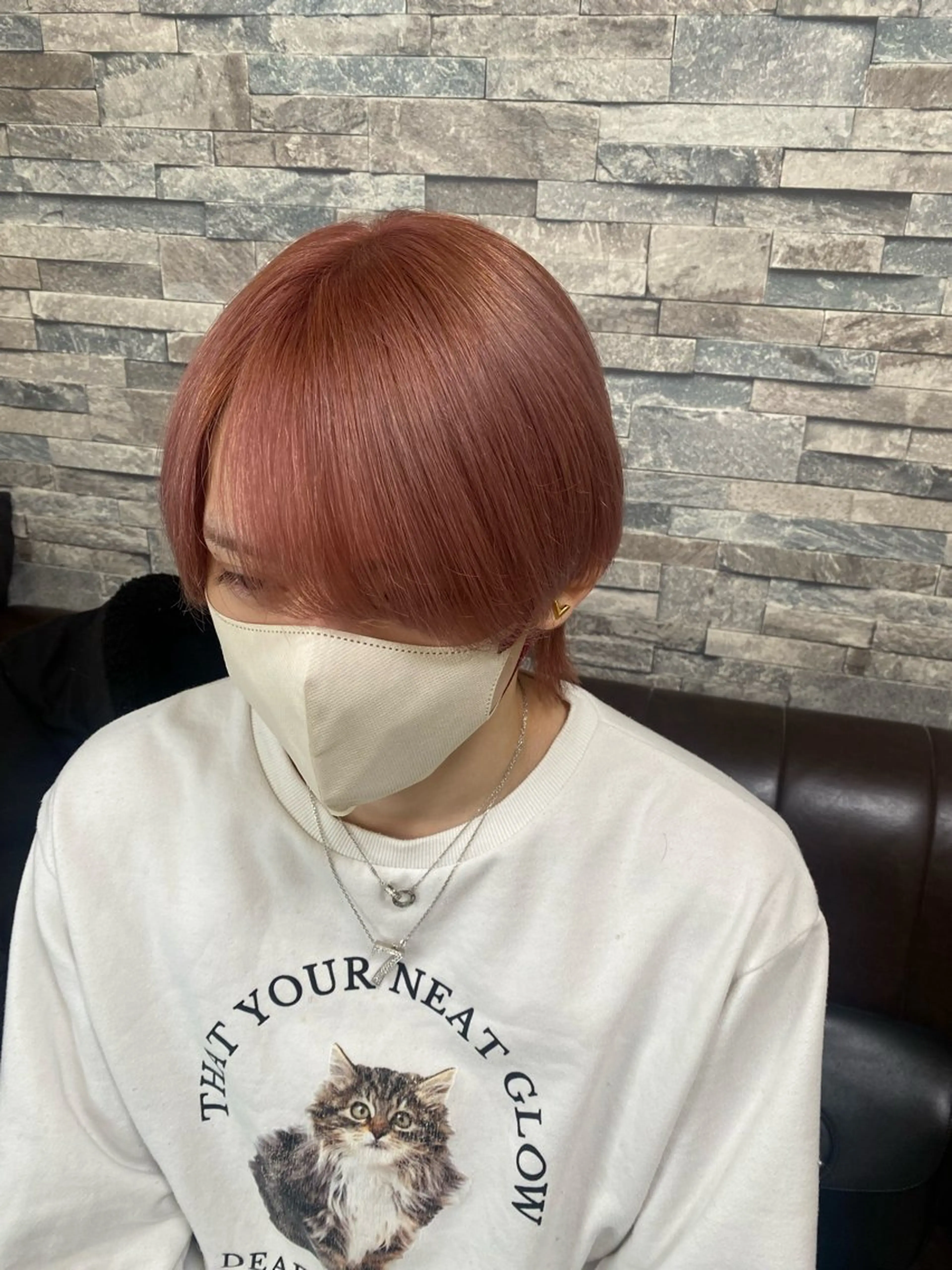 カット＋ワンカラー＋水素トリートメントの写真