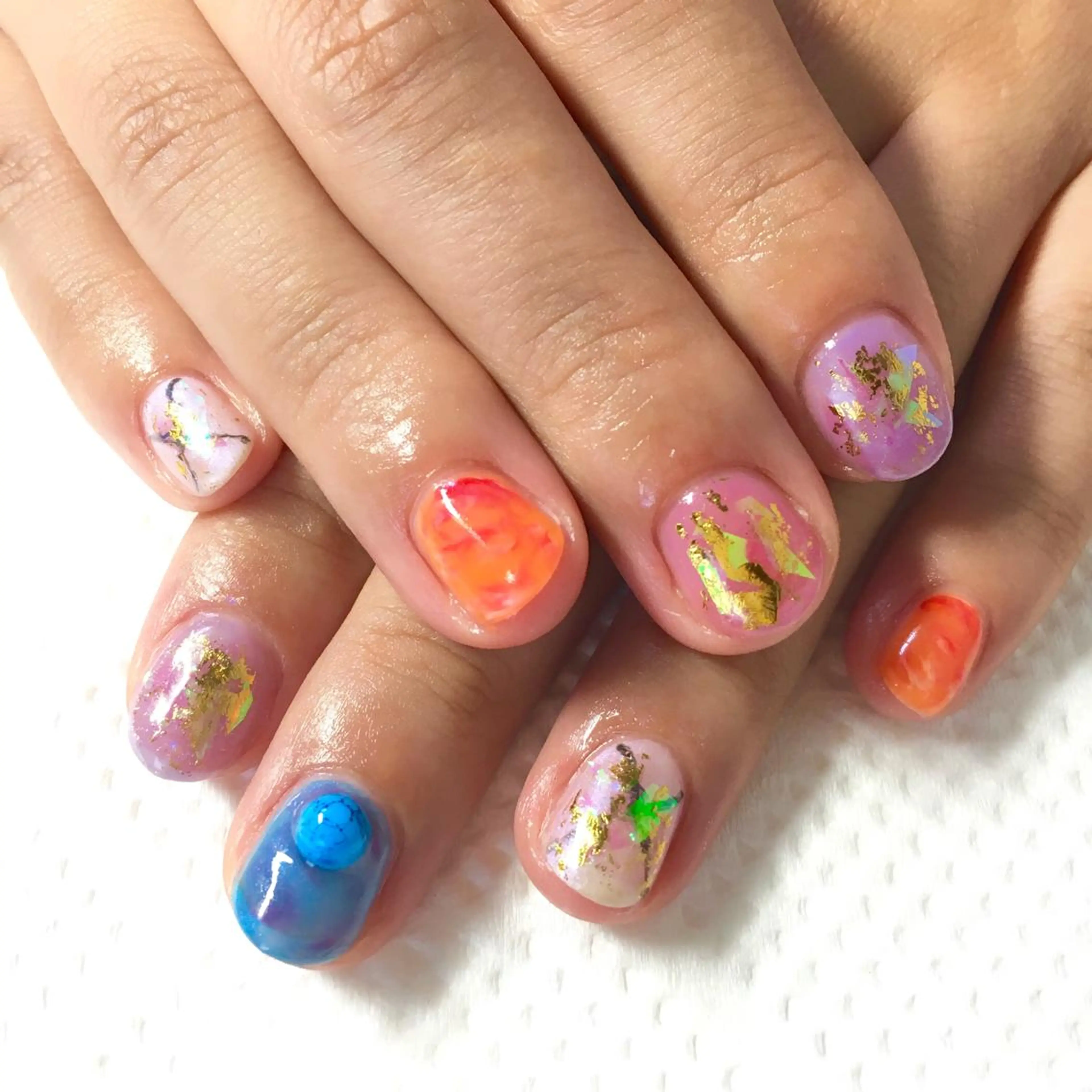 ネイル clover nailのネイルデザイン