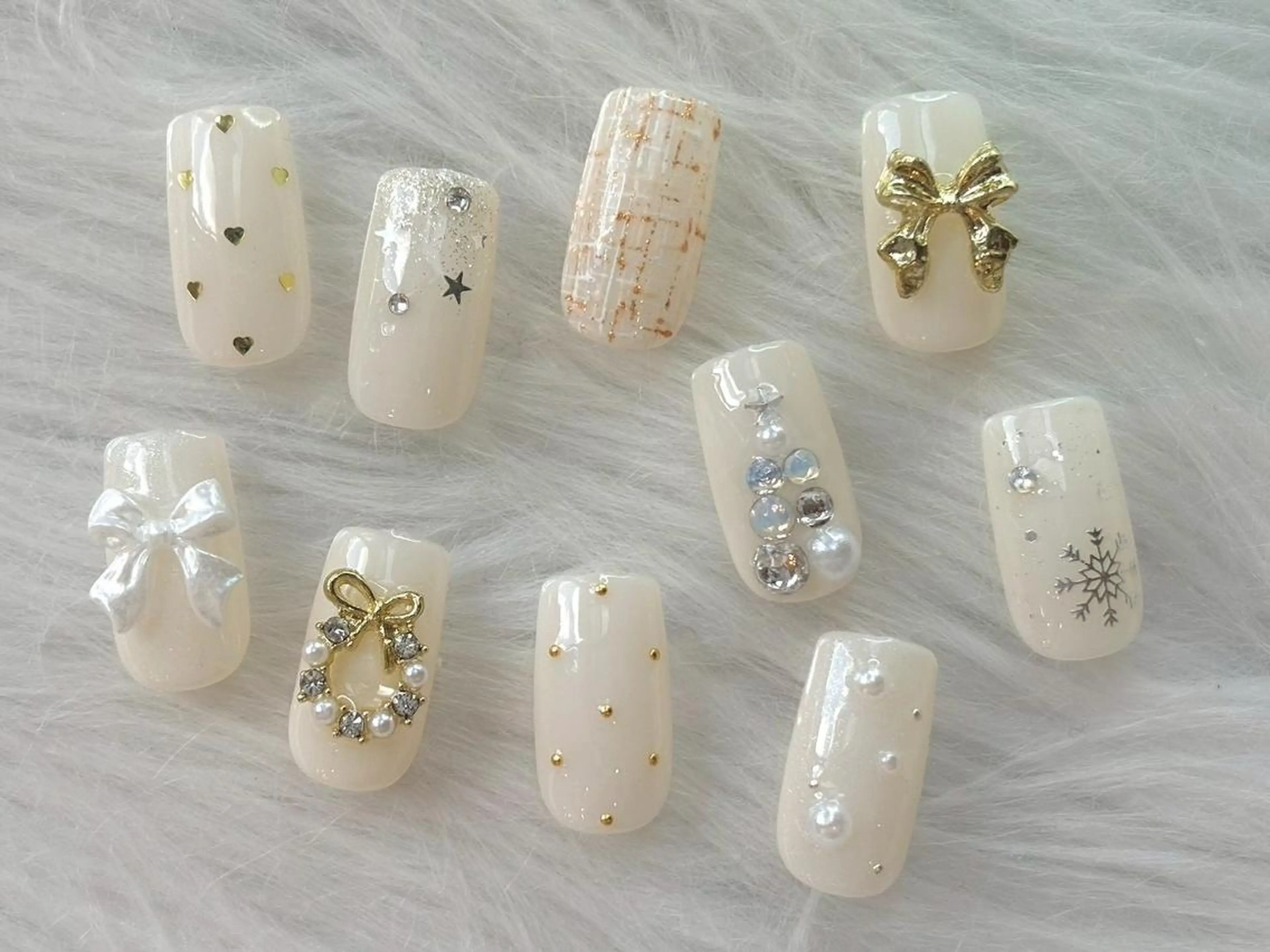 12/25限定【オフあり／オフなし】選べる🤶✨冬デザイン🎄の写真