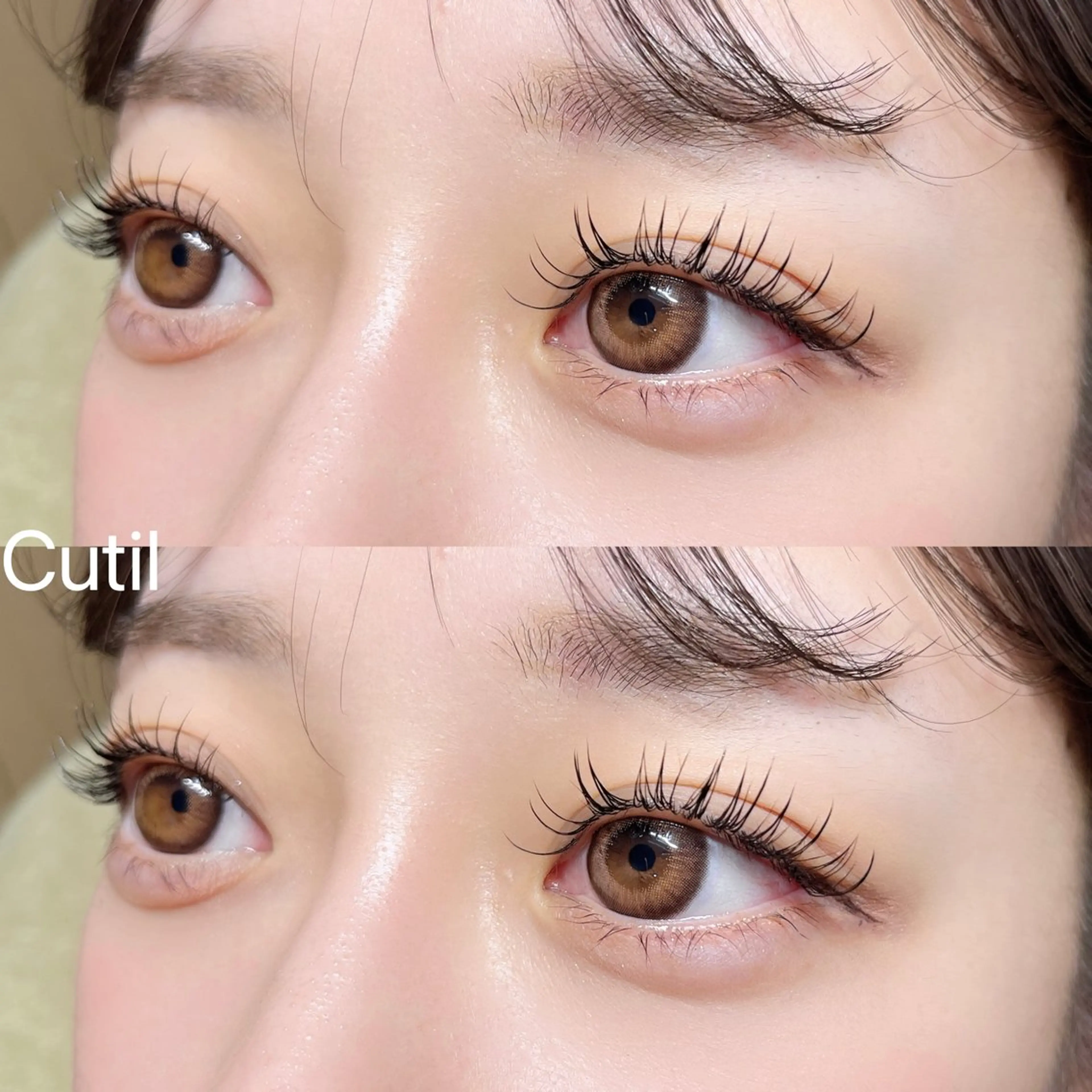 マツエク・マツパ 束感まつ毛 ワンホンマツエク マツエク Cutil . eyelash 🍊のマツエク・マツパデザイン