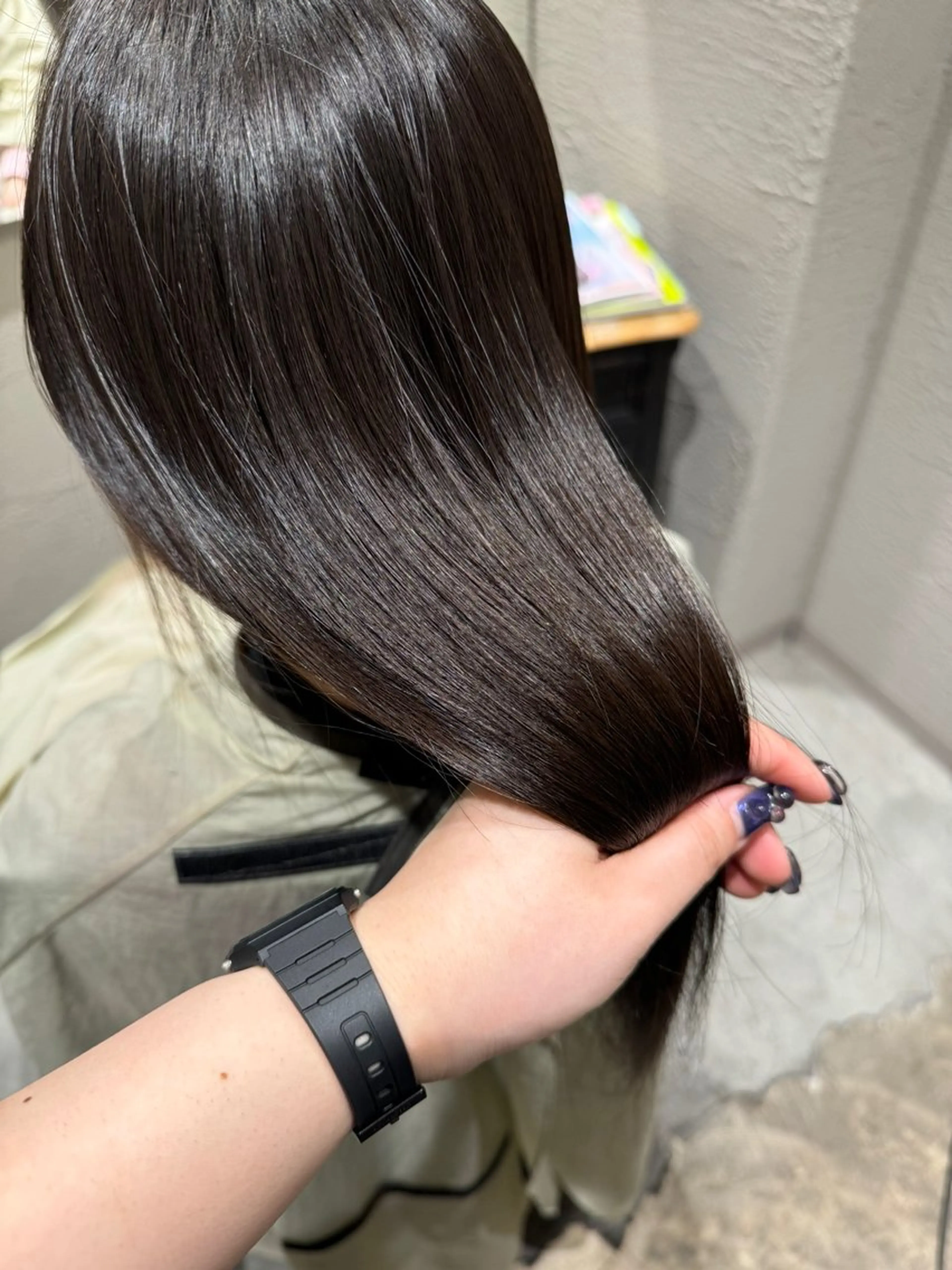 【脱赤味】透明感カラー＋高保湿トリートメントの写真