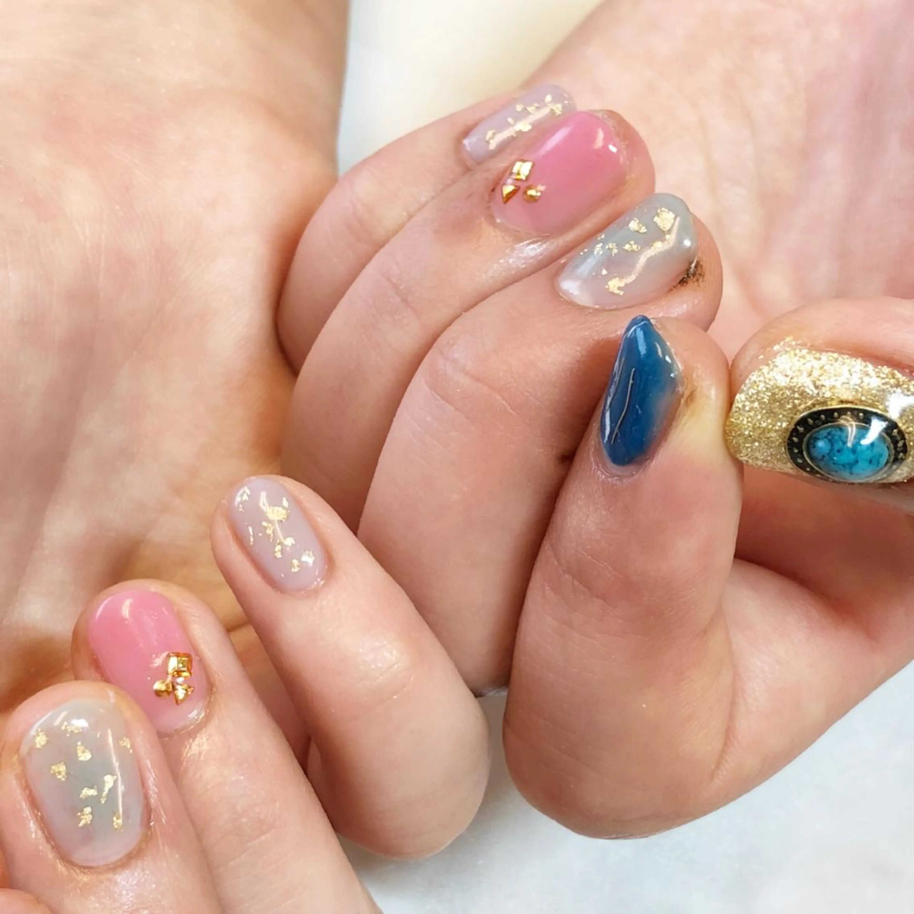 ネイル ニュアンスネイル KIREIE NAILSのネイルデザイン