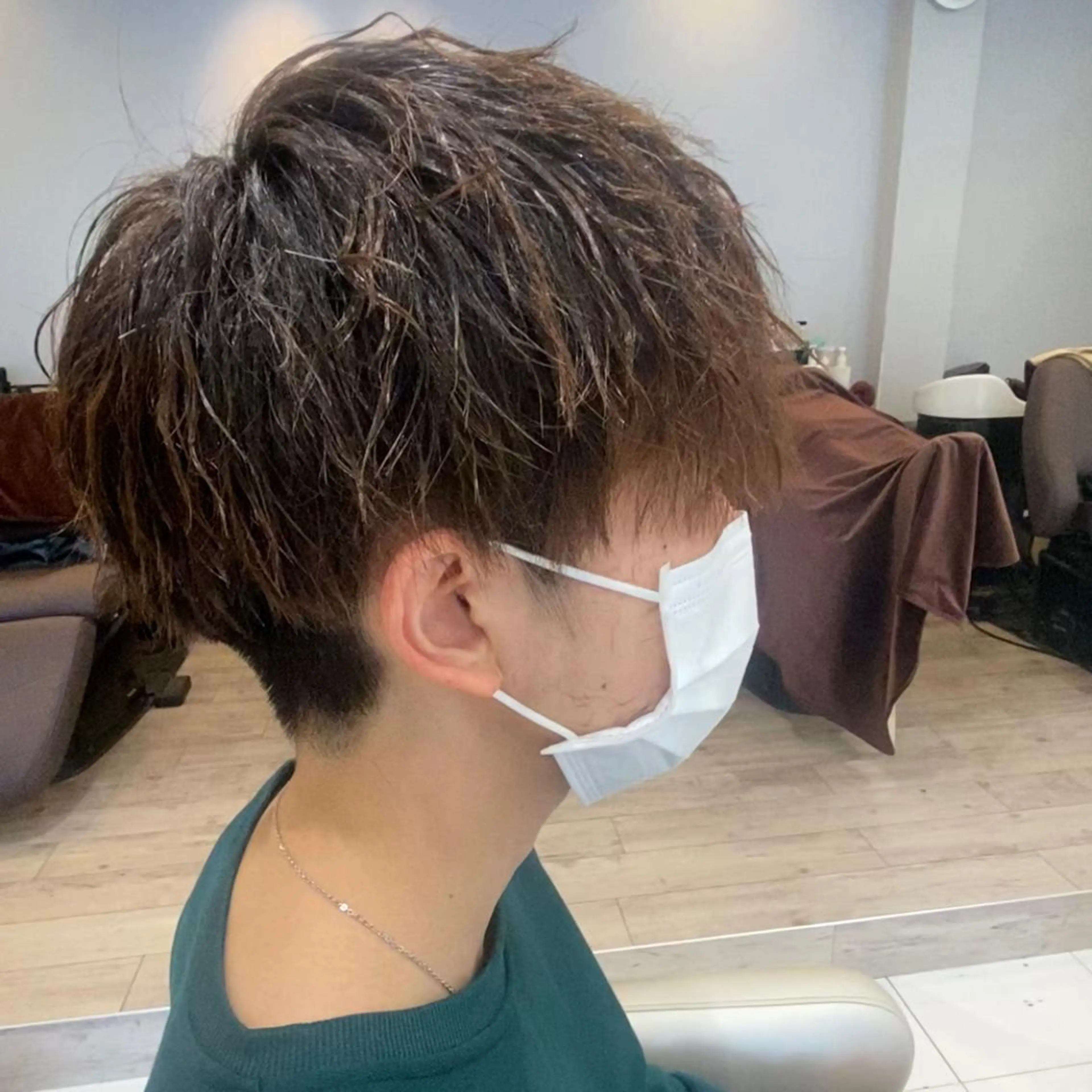 パーマ メンズ メンズサロンGRIT 店長　深山一平のヘアスタイル