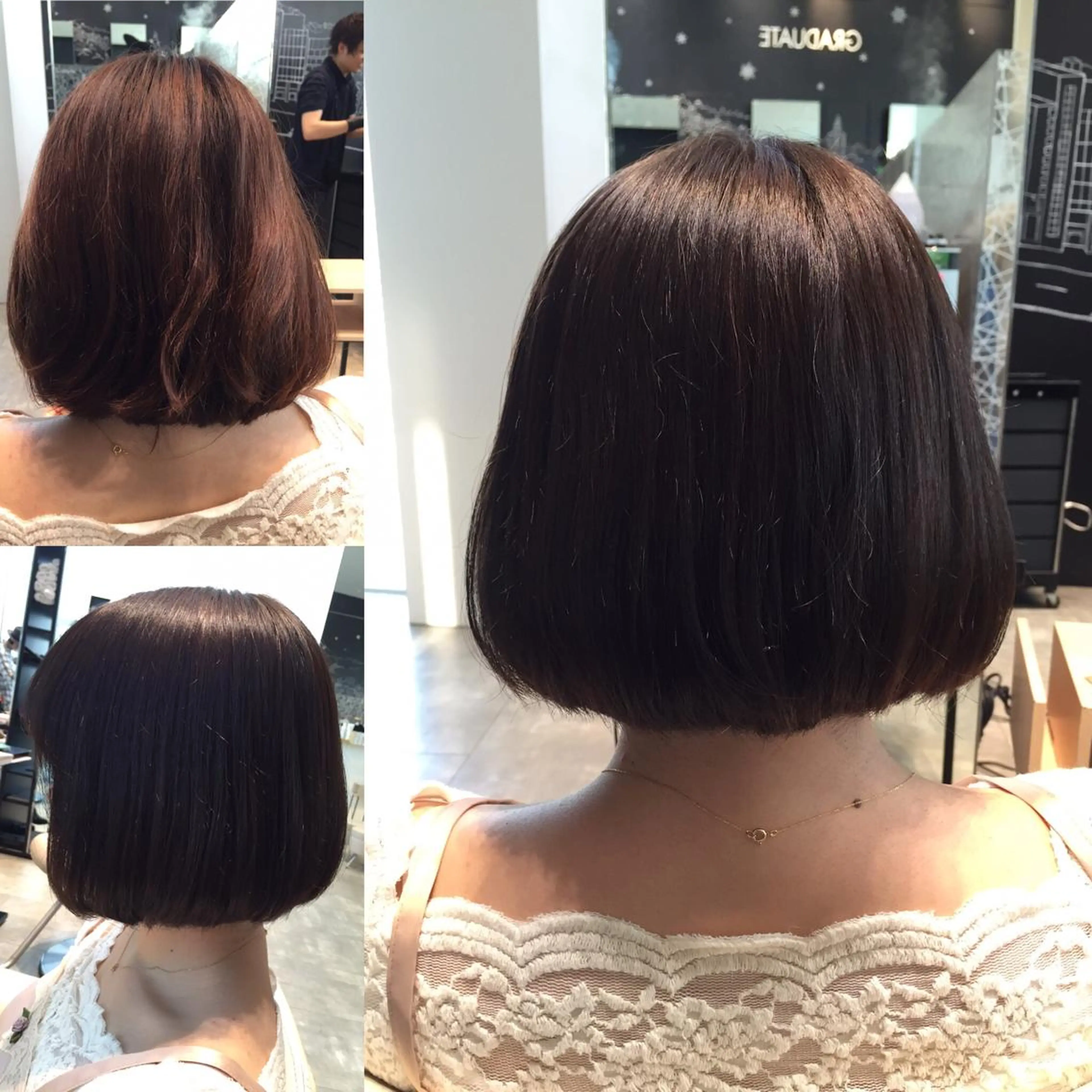 ショート ミディアム カラー アッシュ Re:ta KANZOのヘアスタイル