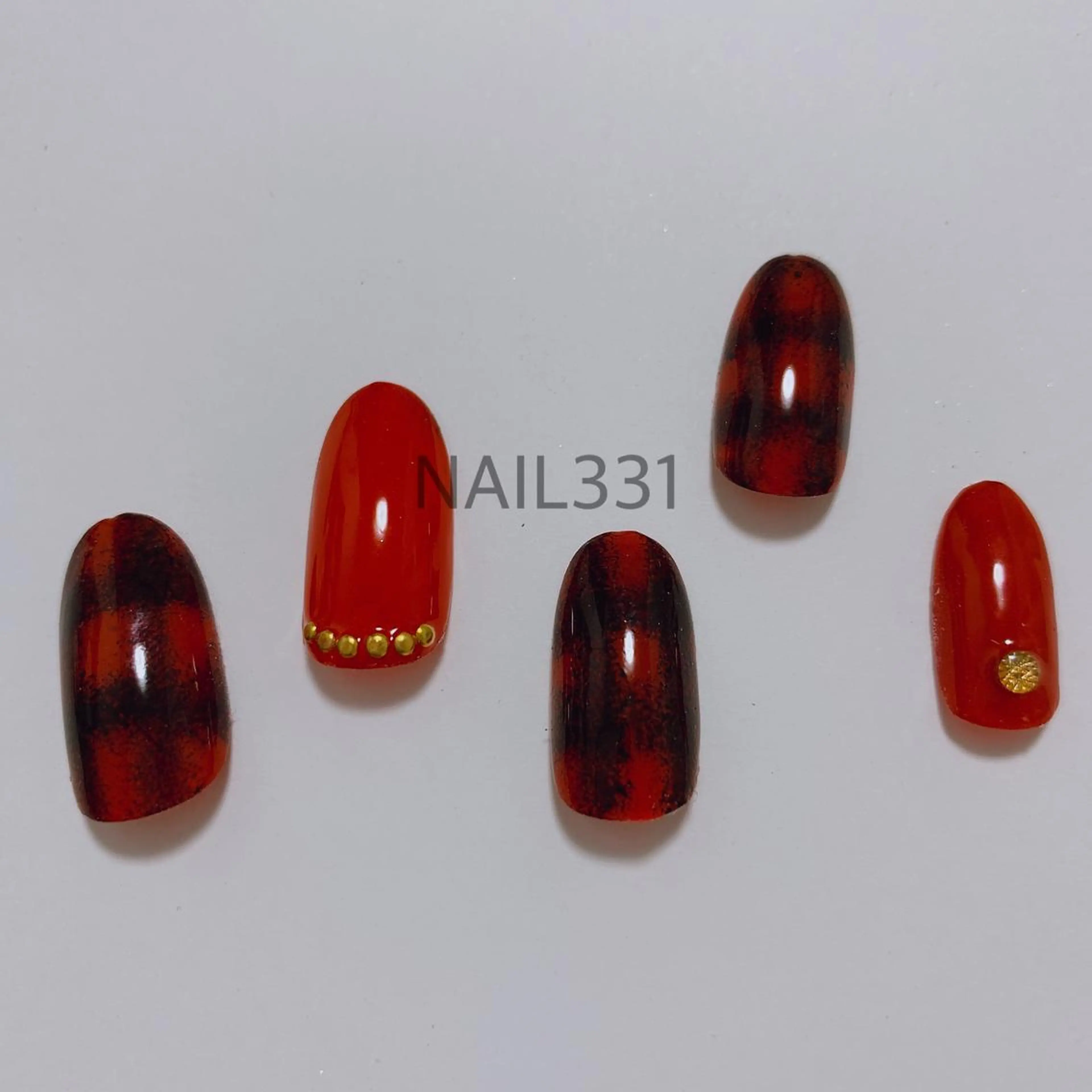 ネイル アートネイル 冬ネイル NAIL.331所属・Nail 331のネイルデザイン