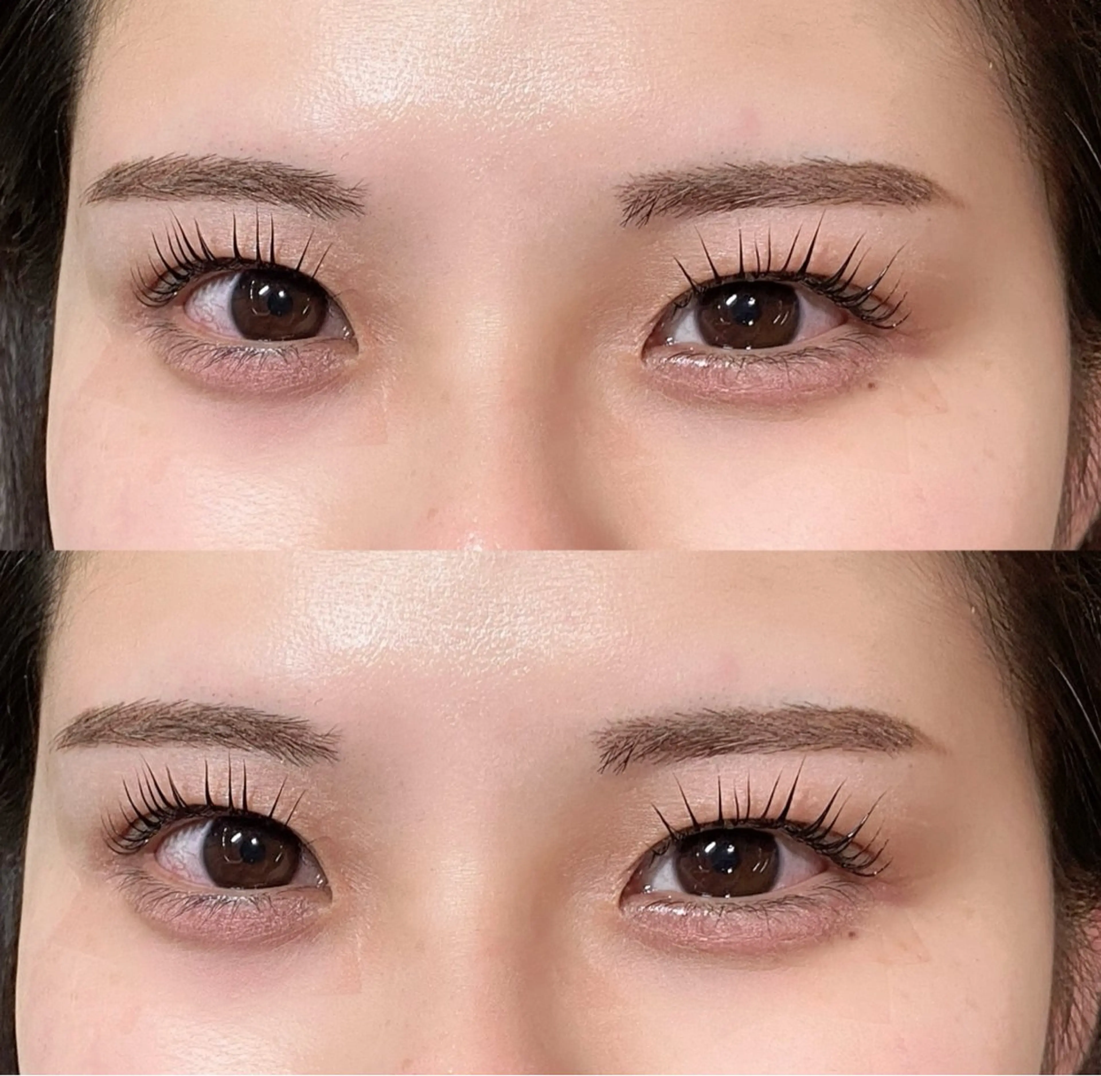 マツエク・マツパ パリジェンヌラッシュリフト 一重×まつ毛パーマ THROW KAORIのマツエク・マツパデザイン