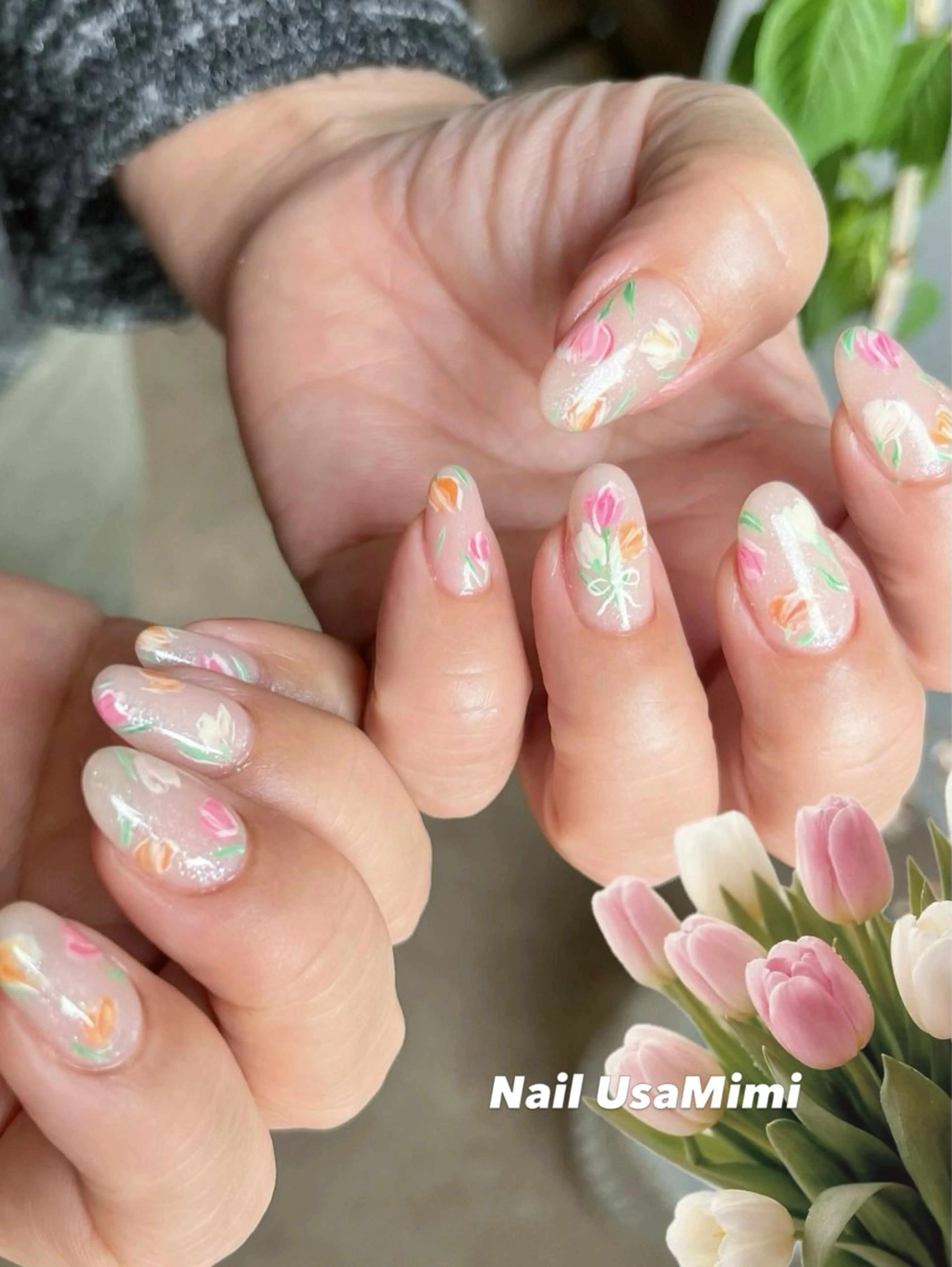 ネイル ハンドネイル Nail Usa Mimi ASAKOのネイルデザイン