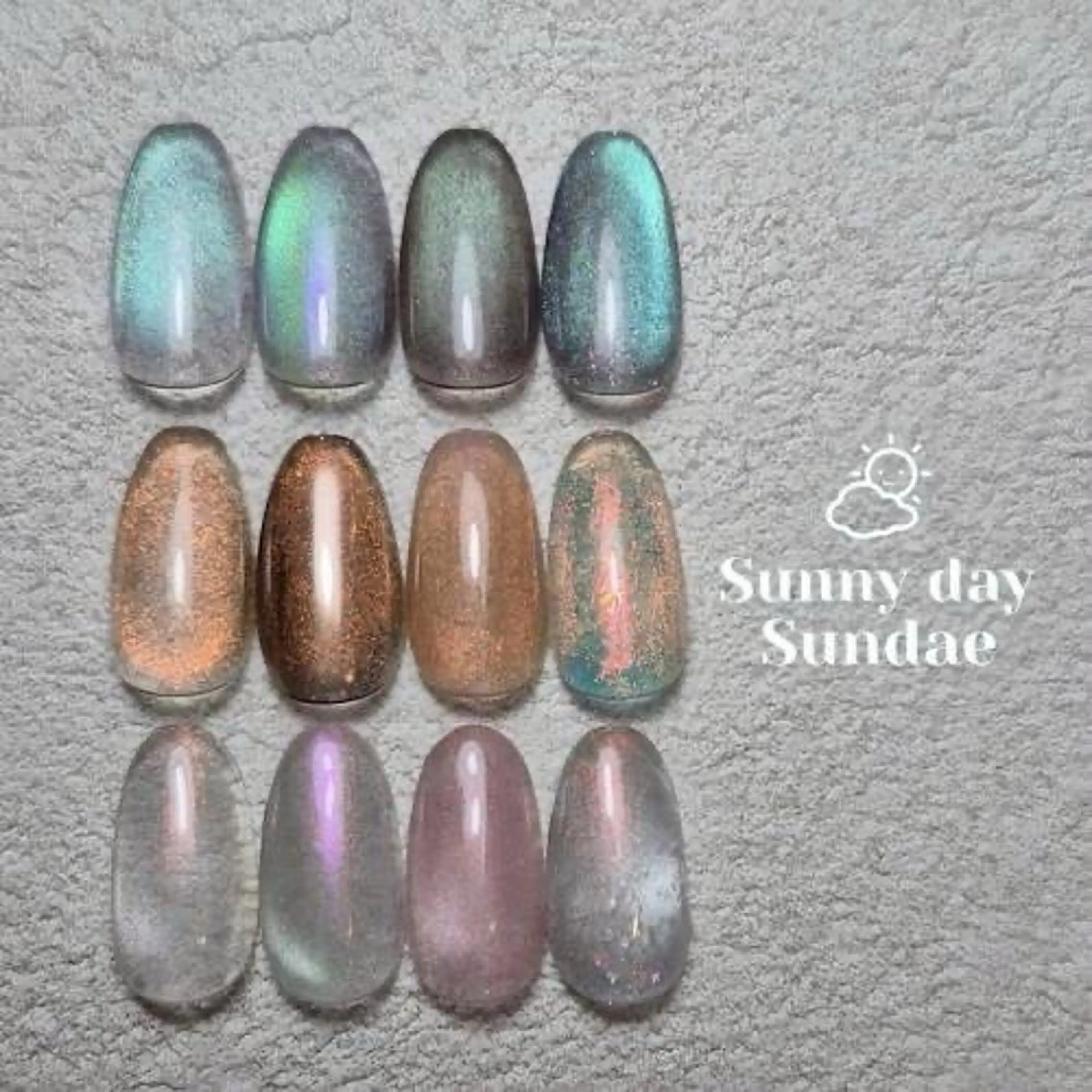 ネイル ジェルネイル マグネットネイル パラジェル ハンドネイル mako 🌷のネイルデザイン