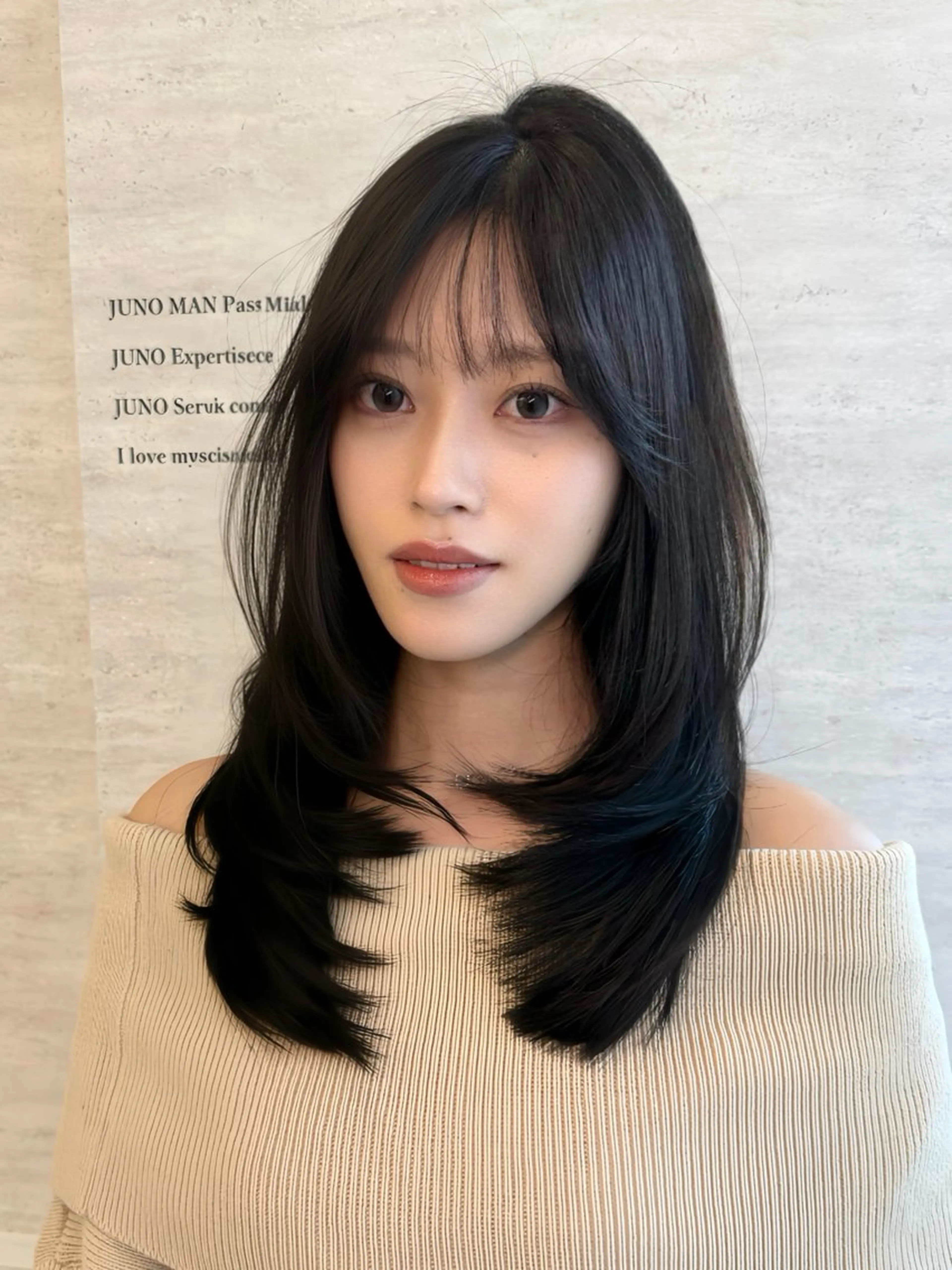 カラー 本場韓国ヘア特化 아이비/Aibiのヘアスタイル