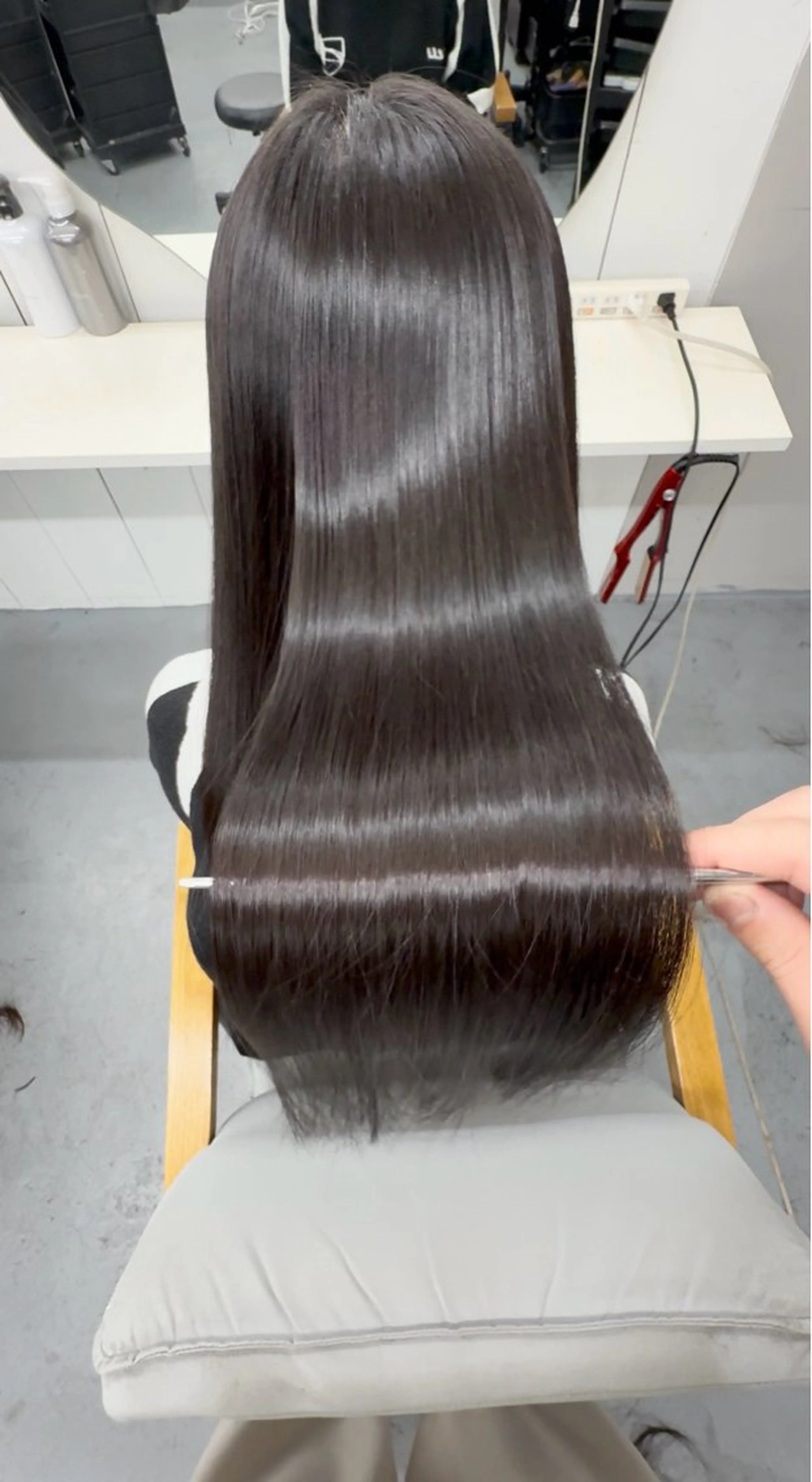 ロング カット 縮毛矯正 【柏】縮毛矯正 髪質改善💫だいちのヘアスタイル