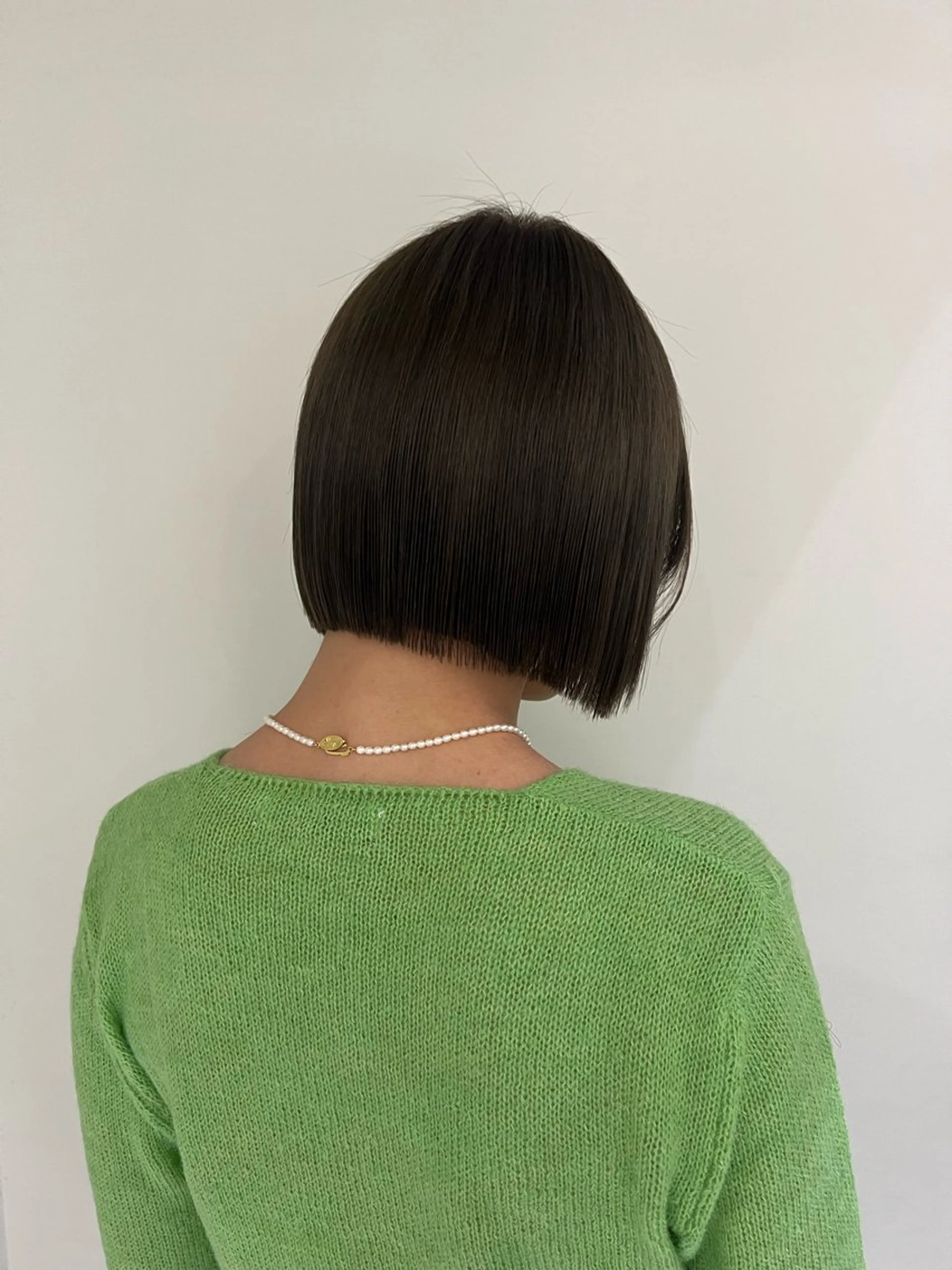 ショート カラー ベージュカラー ブリーチ 透明感カラー ブリーチなしカラー ボブ ボブ/レイヤーカット /表参道 yunaのヘアスタイル