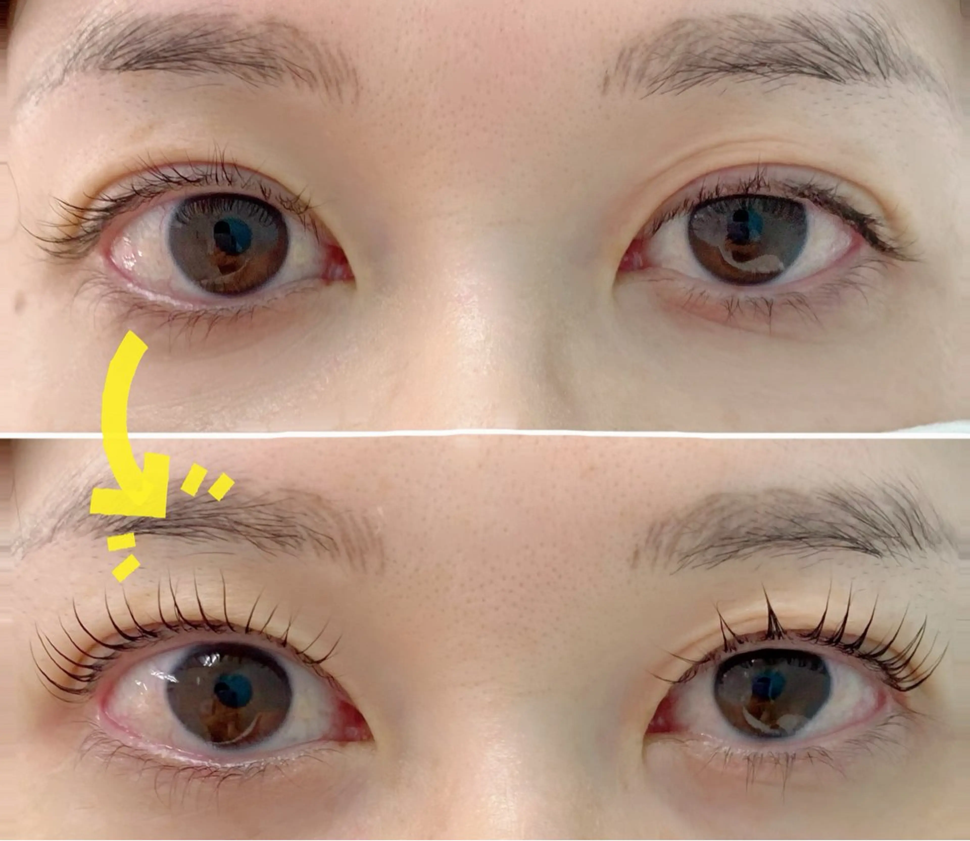 マツエク・マツパ rich to 井上　千鶴のマツエク・マツパデザイン