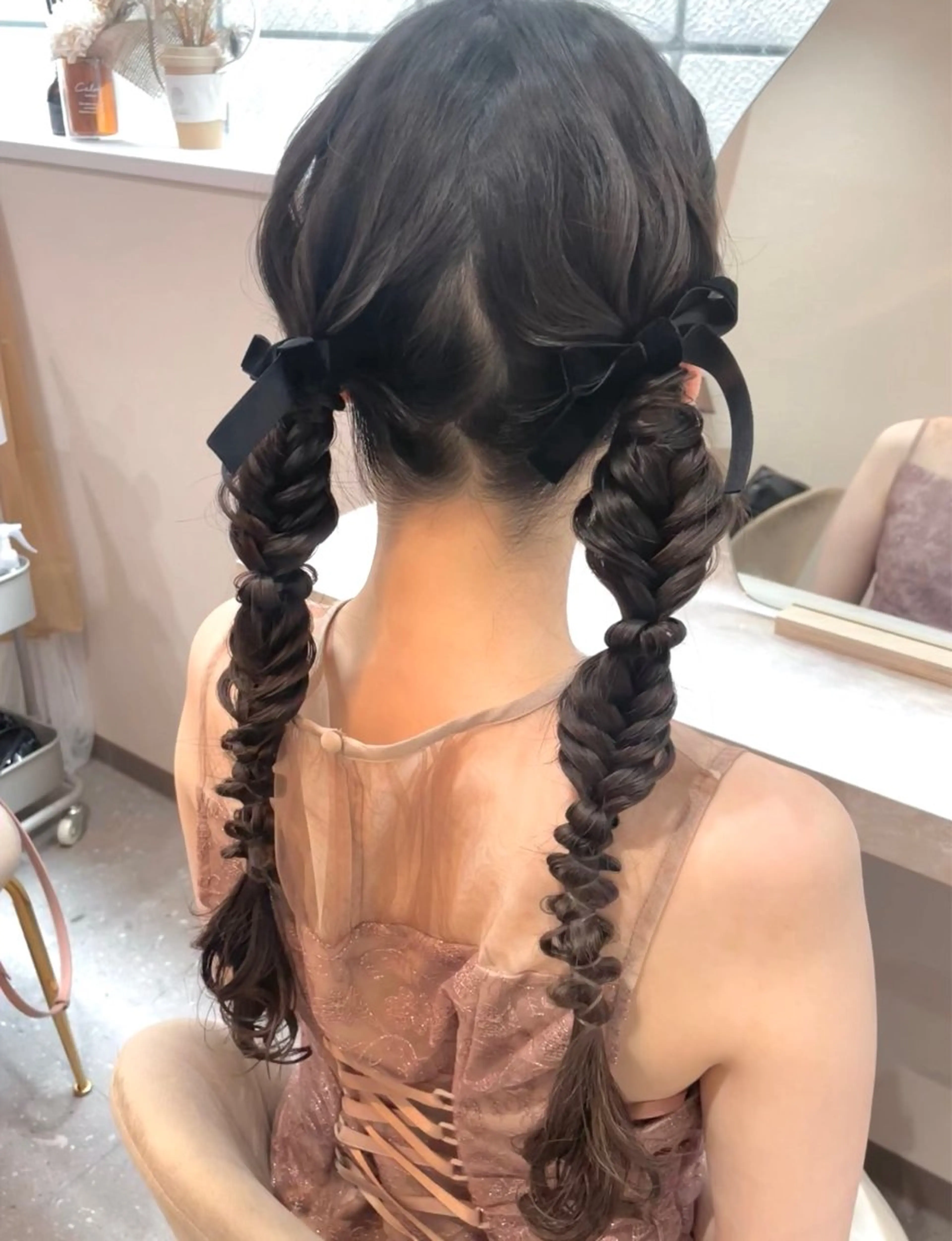ロング ヘアアレンジ Mila chihiroのヘアスタイル
