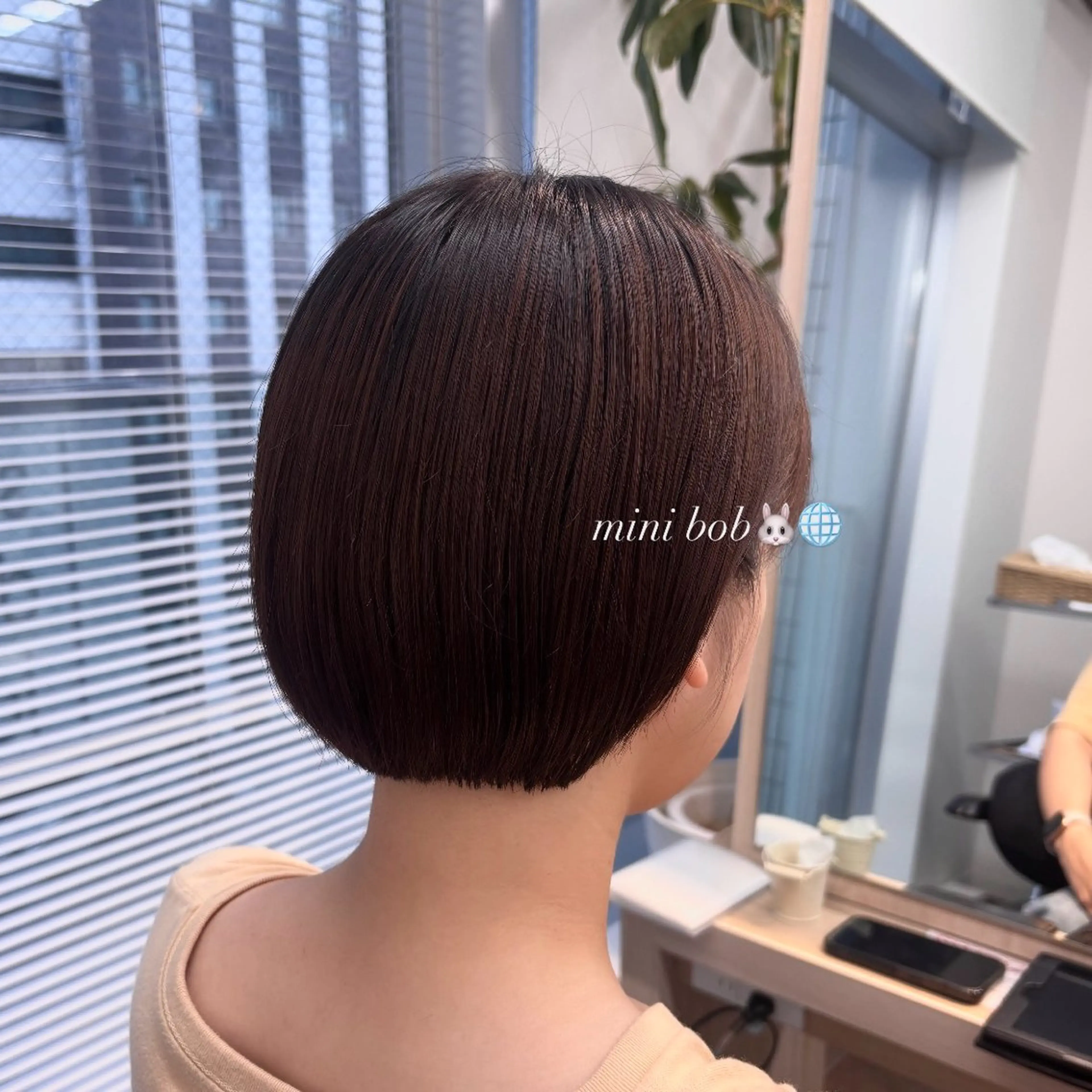 ショート ボブ ショートヘア カット かどたはるな レイヤー/パーマのヘアスタイル