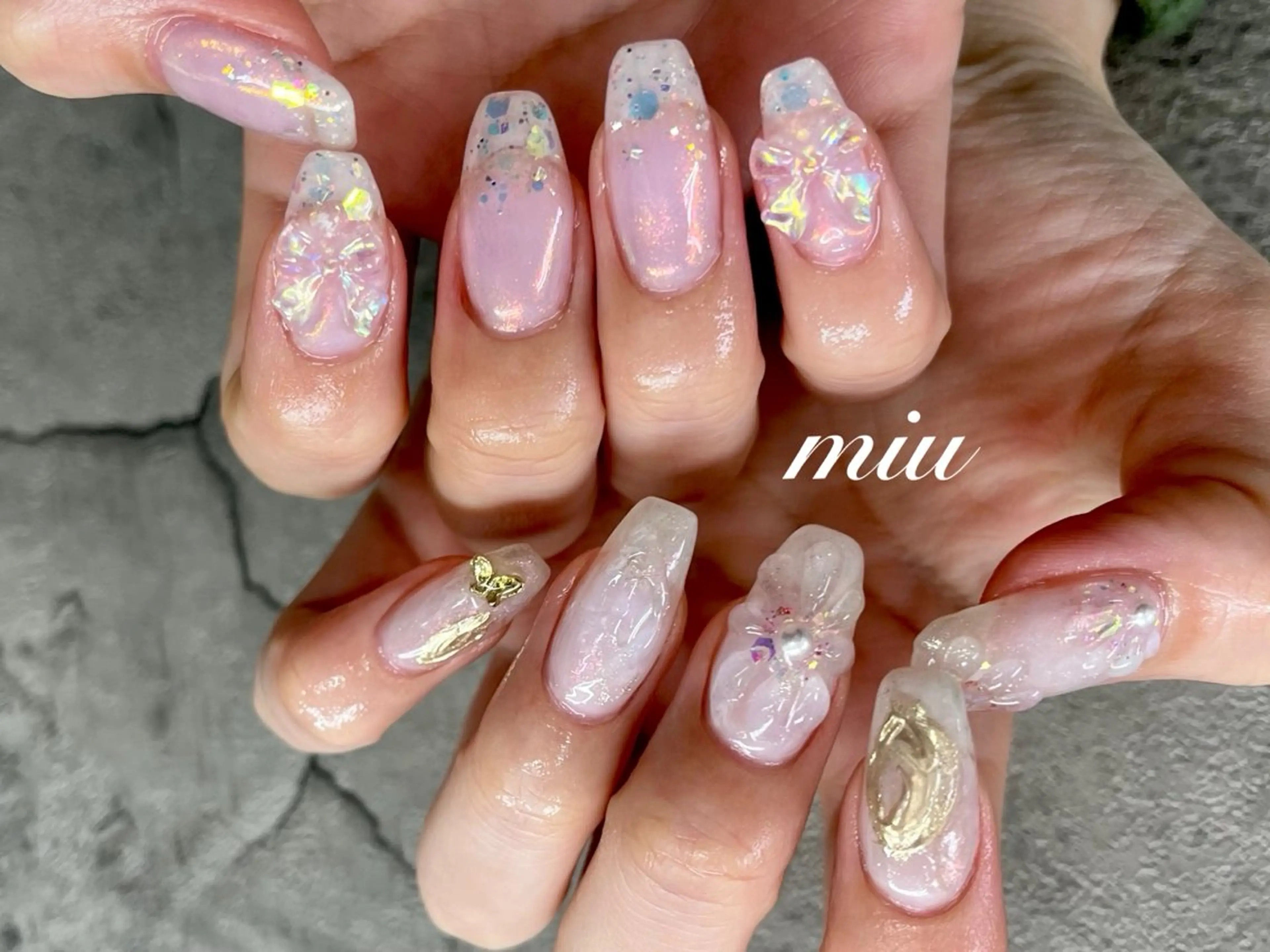 ネイル miu nail 🐾mihoのネイルデザイン