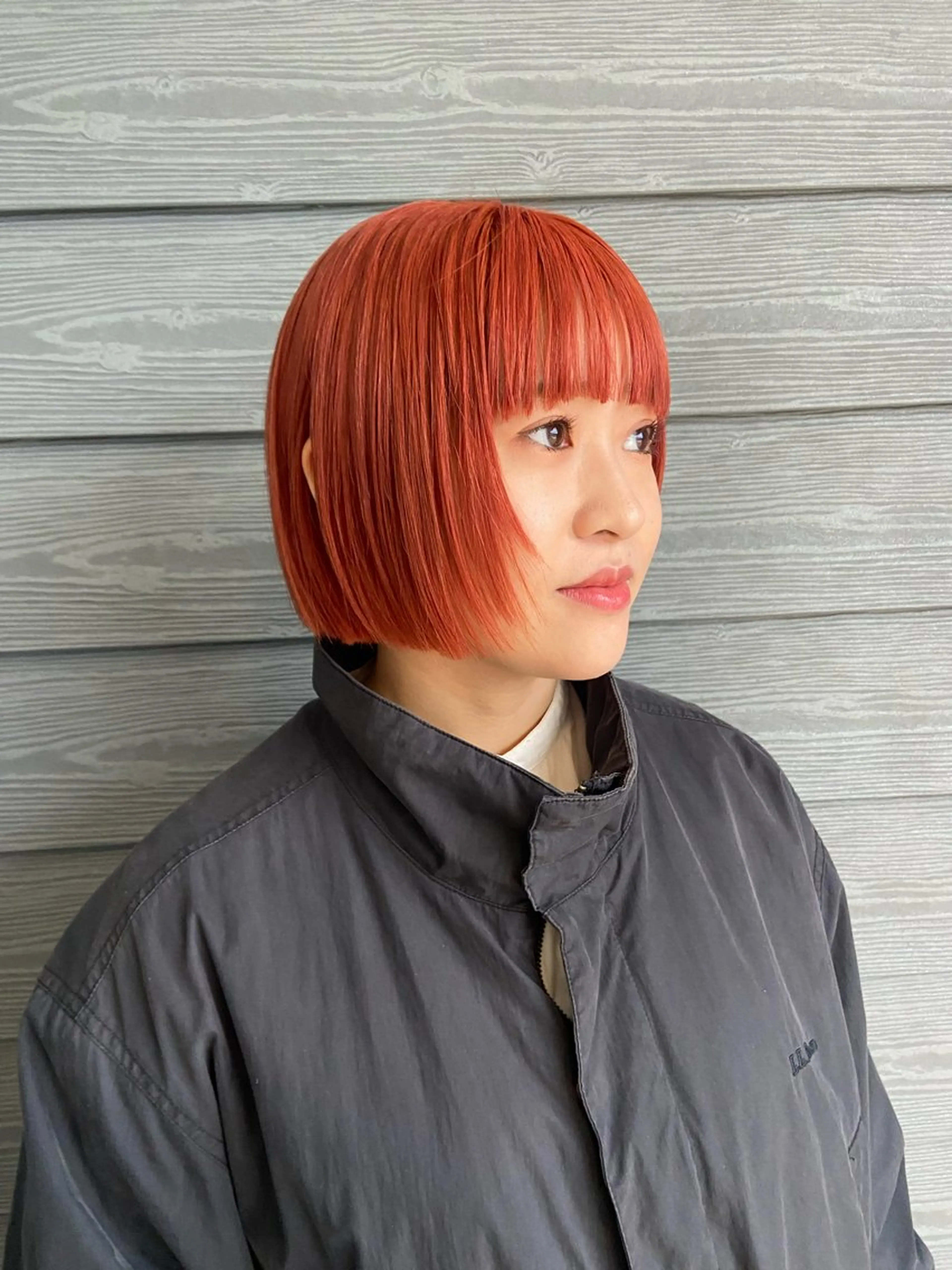 ショート ヘアカラー 山岸 未玖のヘアスタイル