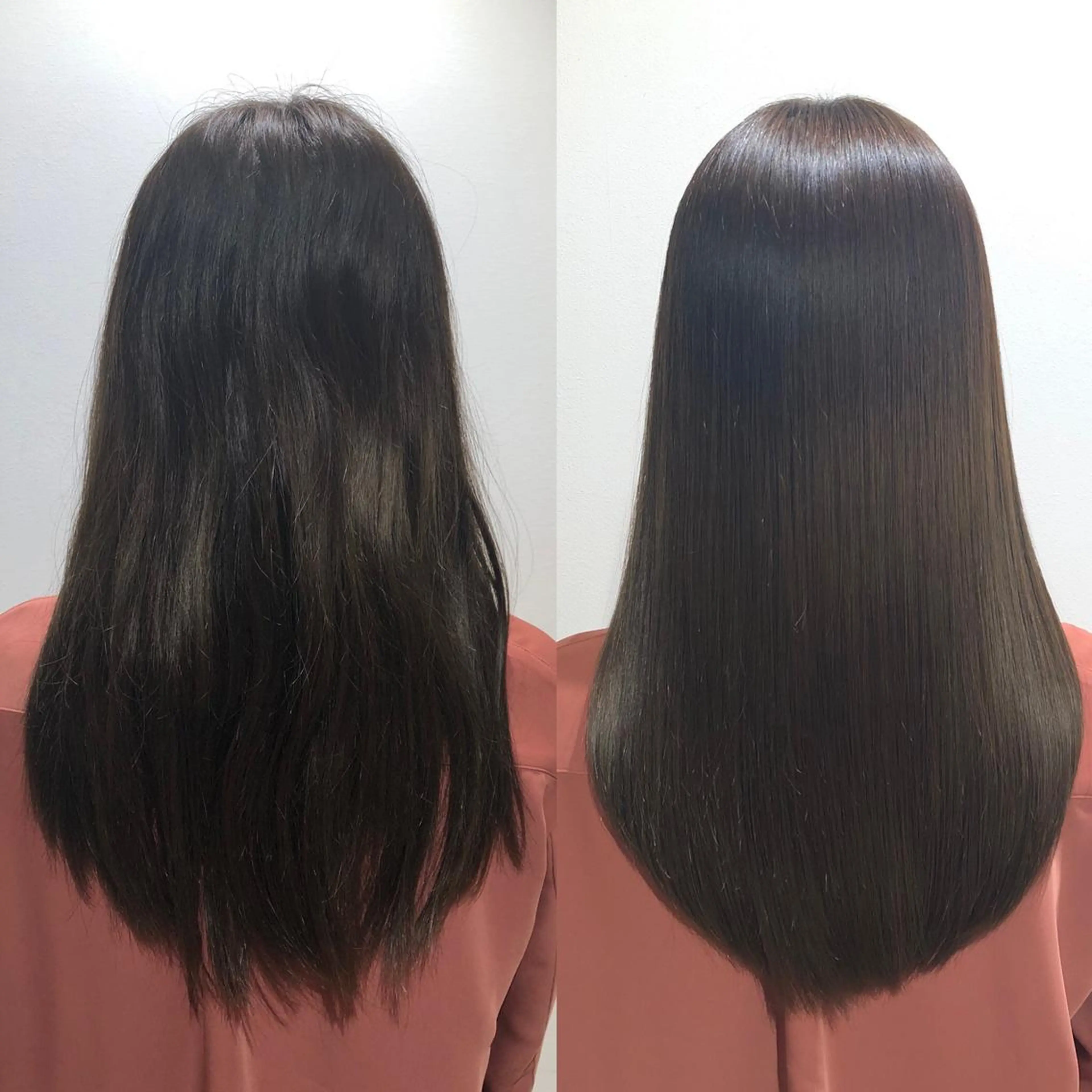 ロング 縮毛矯正 ✨大人韓国レイヤー ✨吉原 潤✨のヘアスタイル