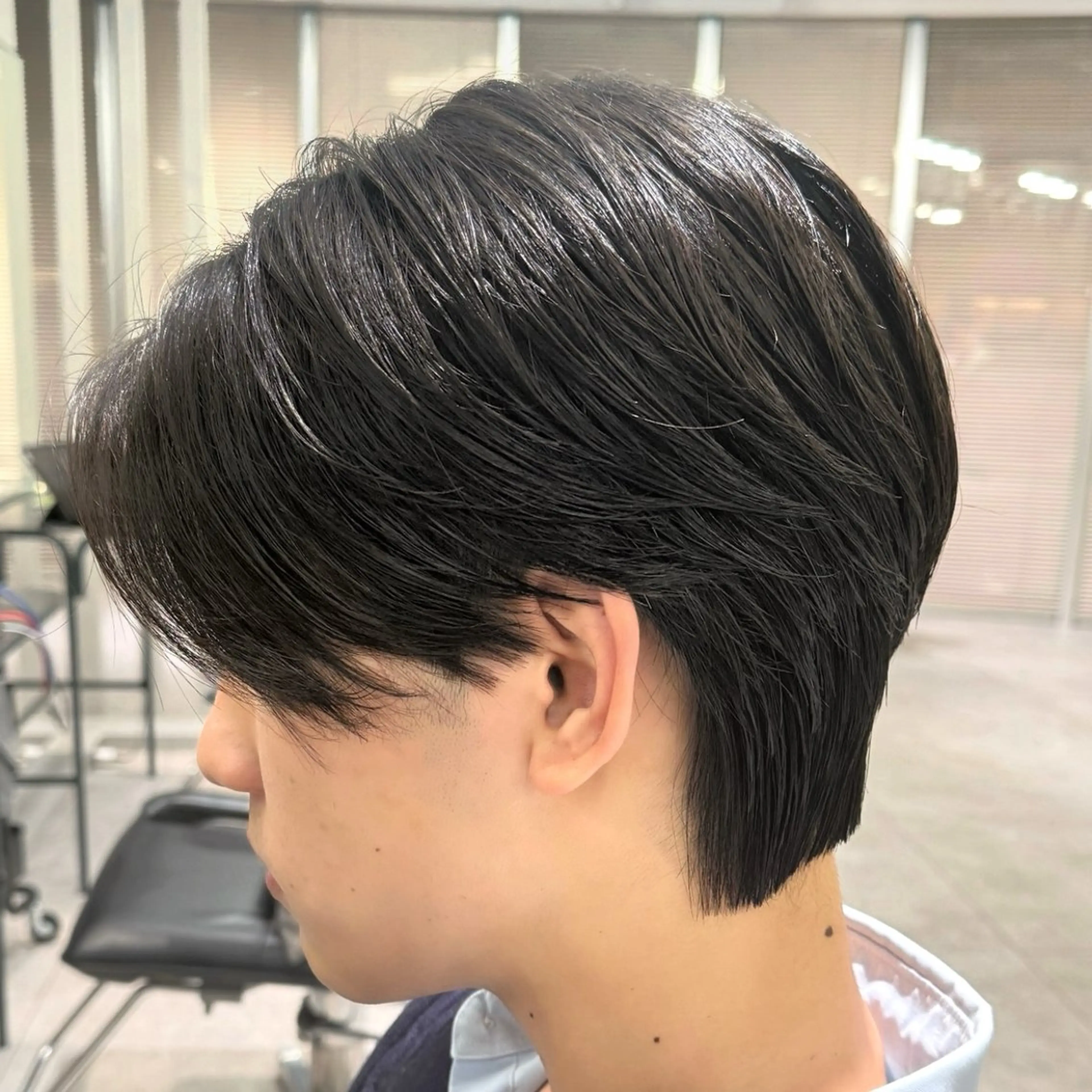 メンズ カット 縮毛矯正 GO TODAY シェアサロン　原宿　Verno店所属・センターパート特化/ メンズカット/ヒロキのヘアスタイル