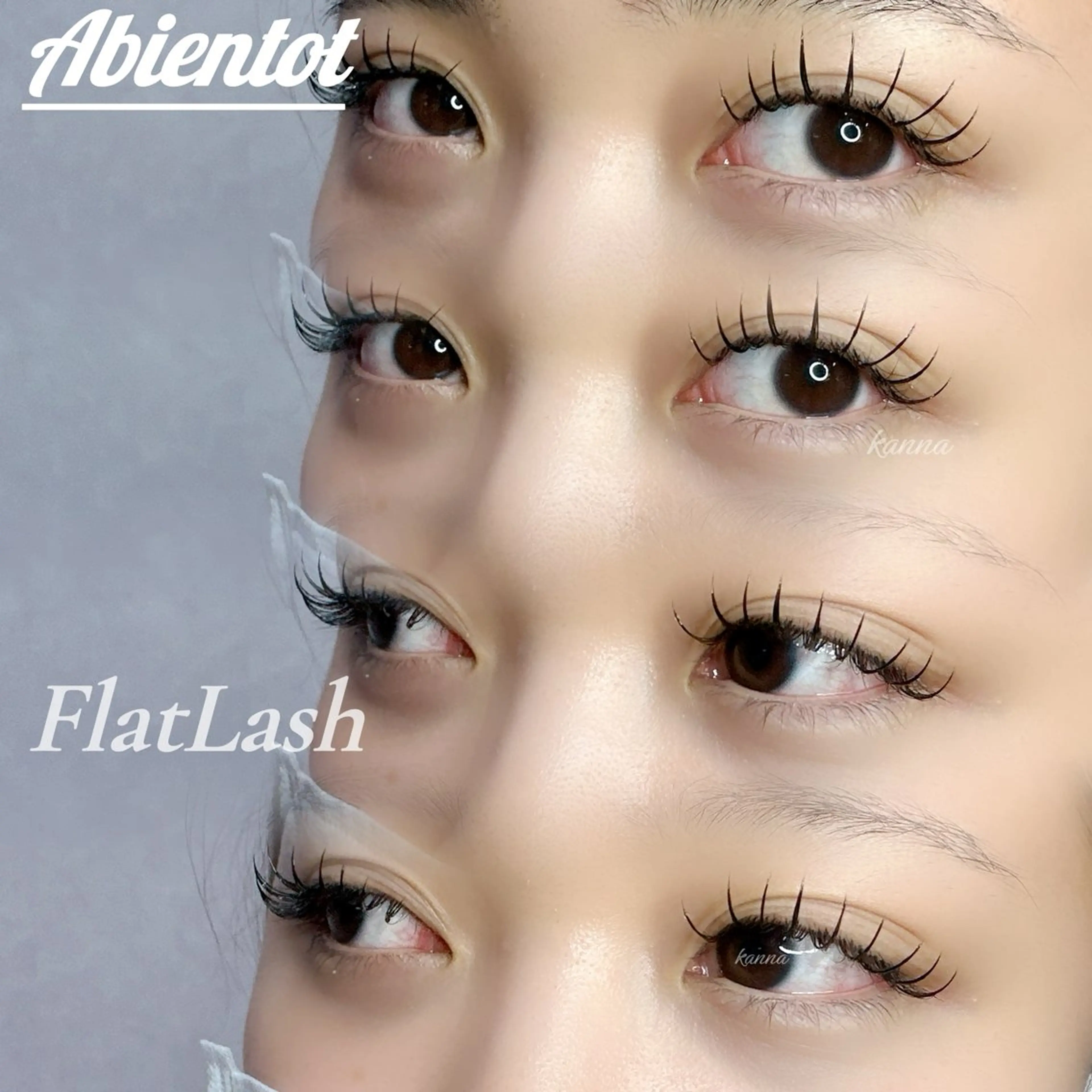 マツエク・マツパ Abientot Kannaのマツエク・マツパデザイン