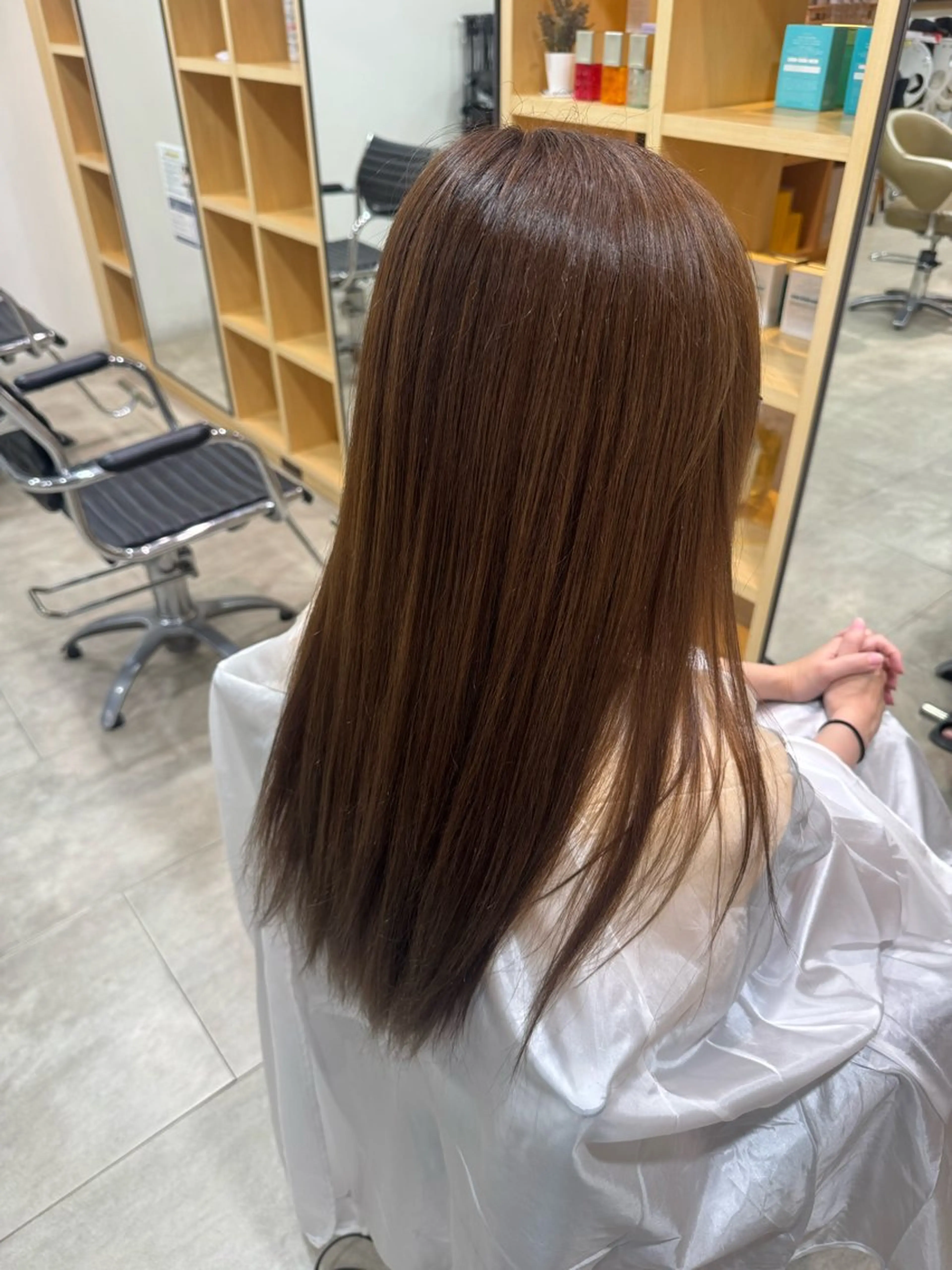 カラー みく♡ 縮毛モデル様募集中のヘアスタイル