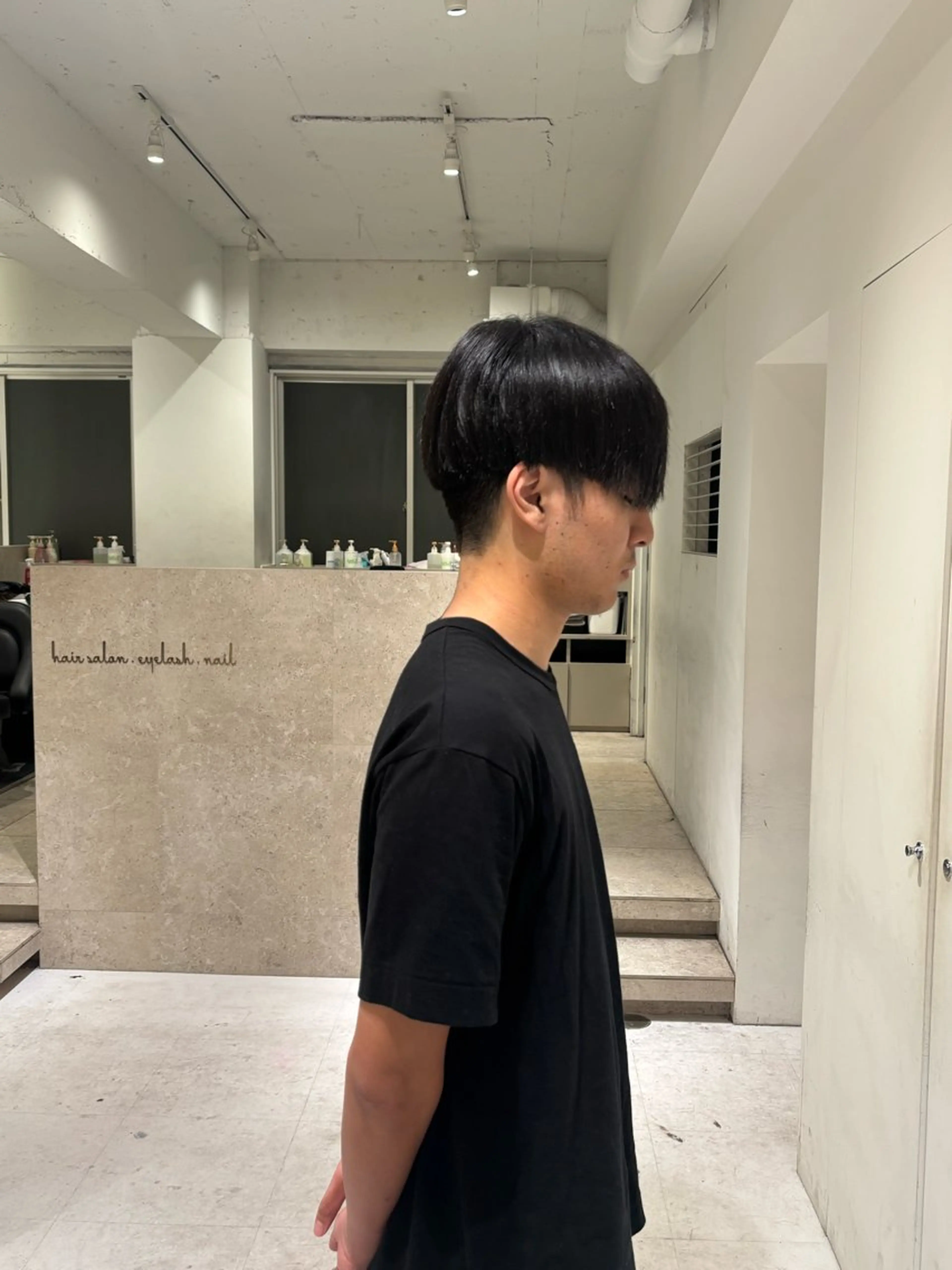 ショート メンズ マッシュ 透明感カラーと映画 美容師/yujiのヘアスタイル