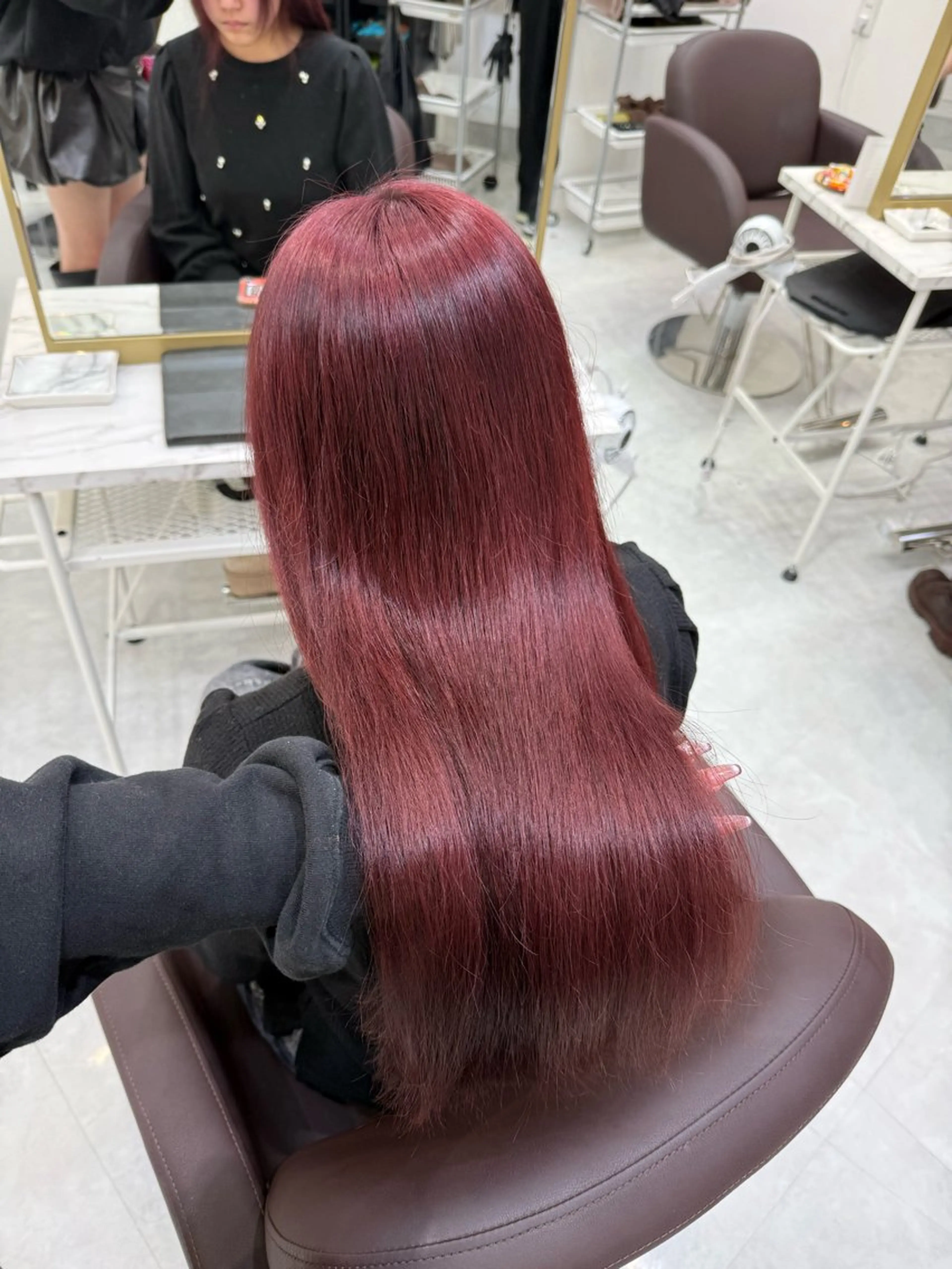 ロング カラー ヘアアレンジ ヘアカラー トリートメント ヘアセット 💗横浜美容室 💗HARUNAのヘアスタイル