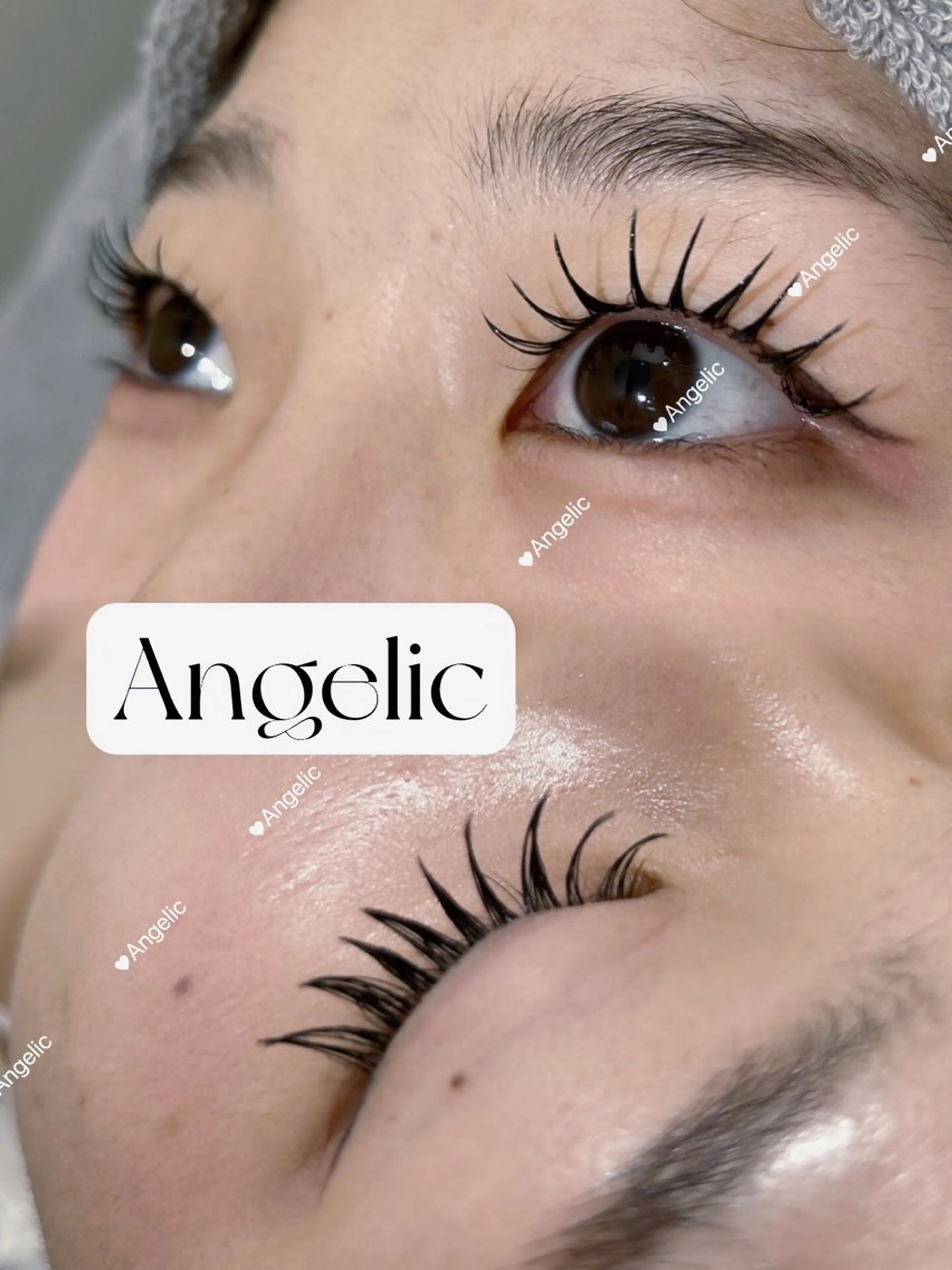 マツエク・マツパ 韓国風マツエク Angelic Risa♥🧸のマツエク・マツパデザイン