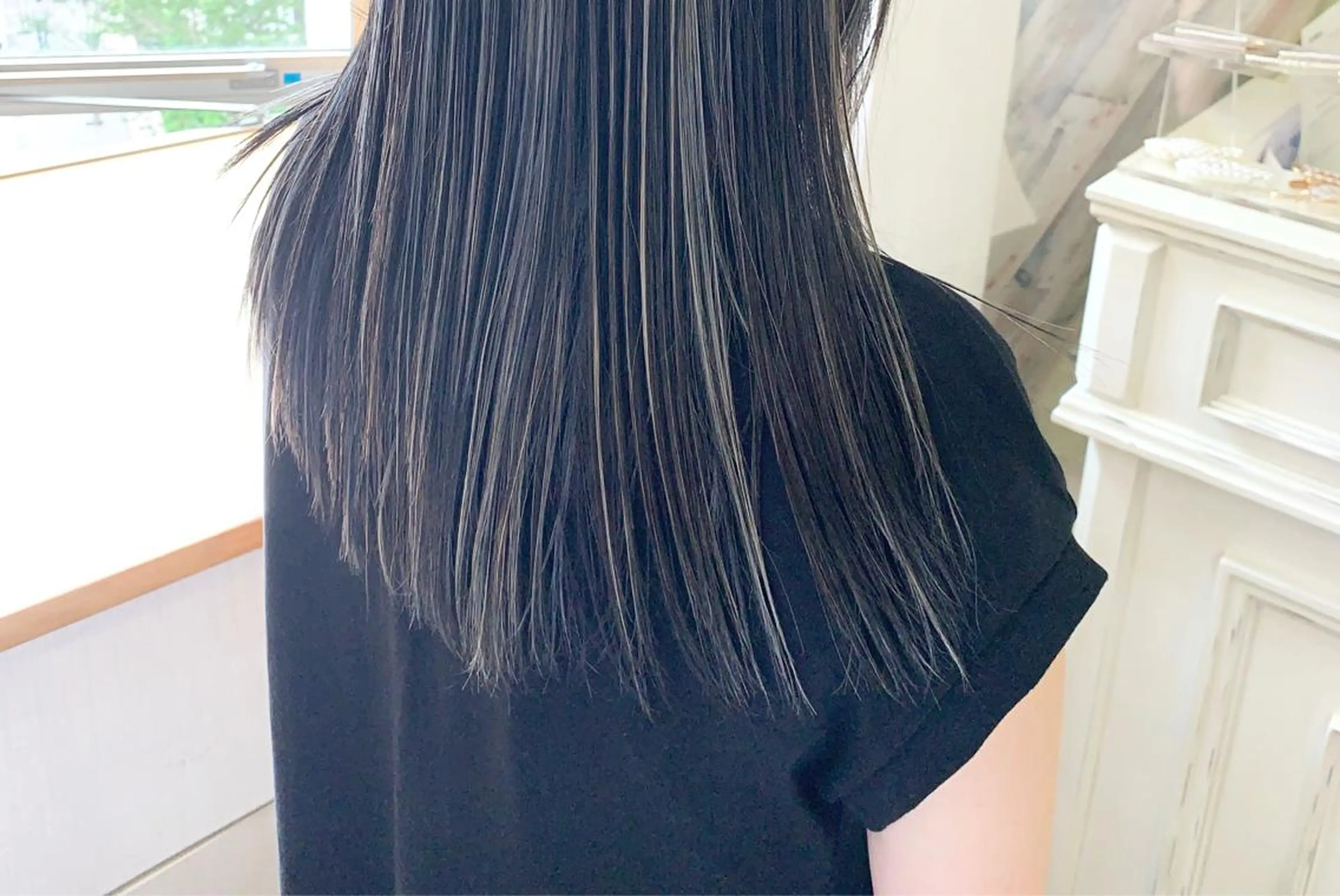 セミロング カラー 🌿nudeカラー/ レイヤー/藤原🌿のヘアスタイル