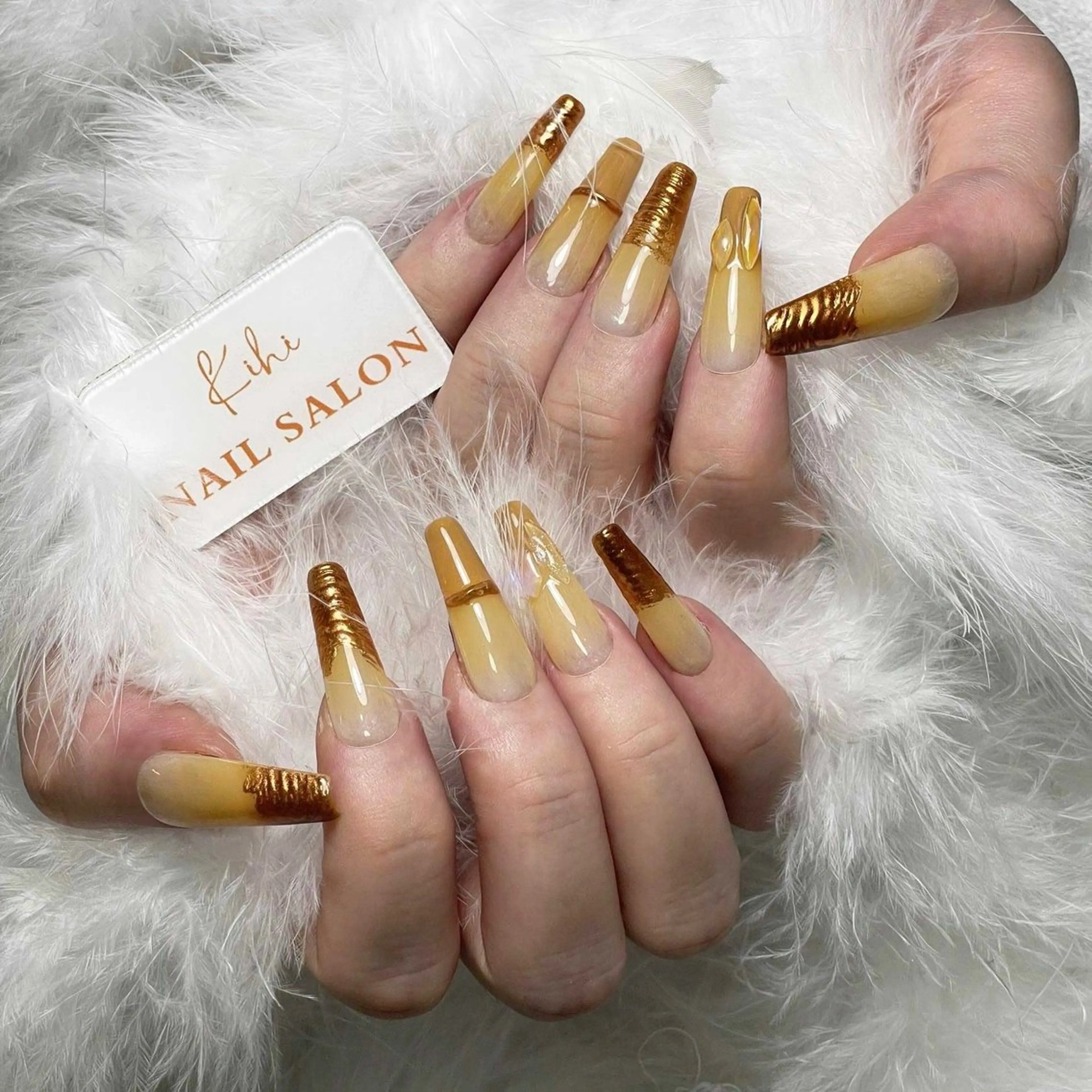 ネイル アートネイル フレンチネイル ジェルネイル グラデーション 韓国ネイル ハンドネイル 💕鈴木ユリ パラジェル/オフ無料のネイルデザイン