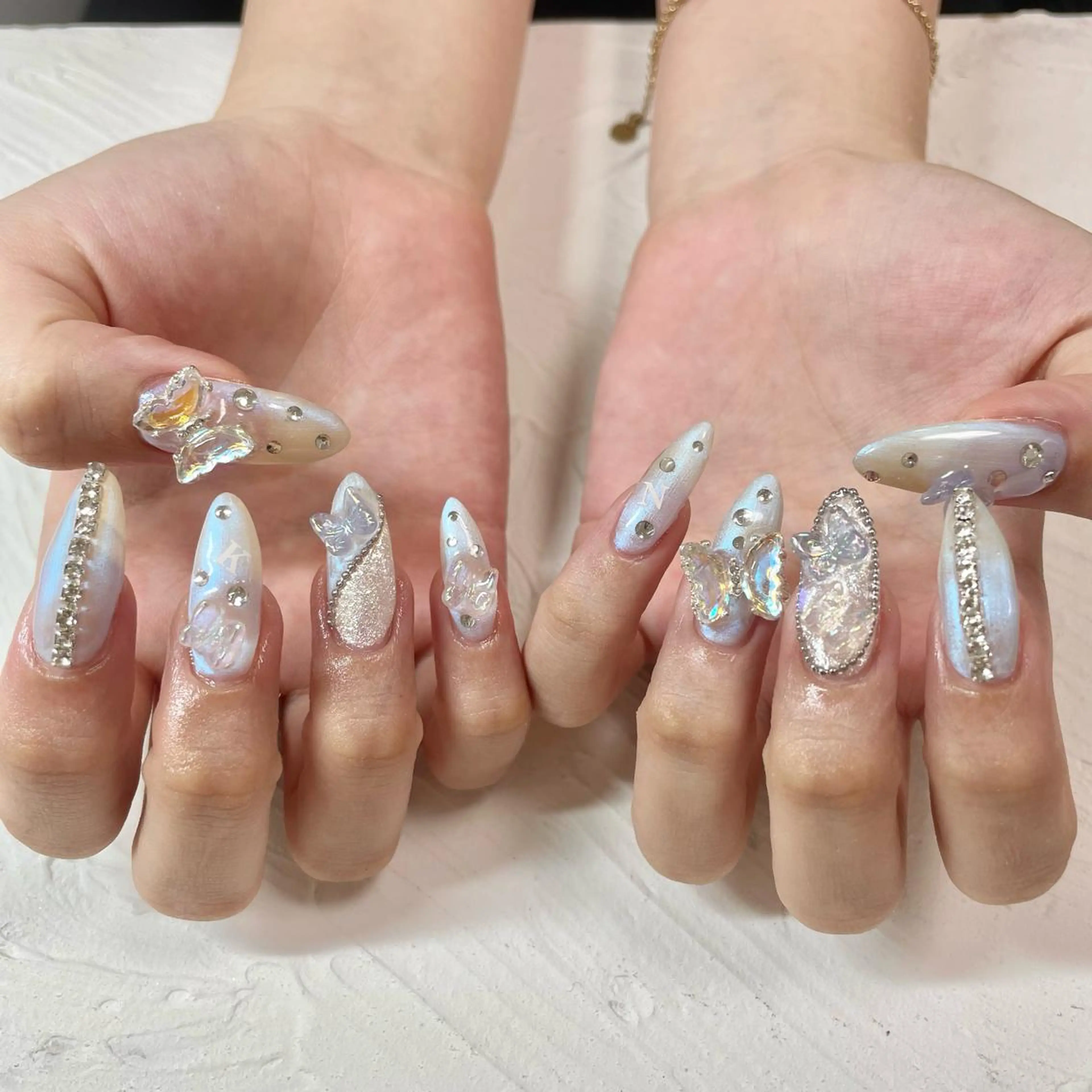 ネイル ハンドネイル 🎀AYAKO 🎀中韓ネイルのネイルデザイン