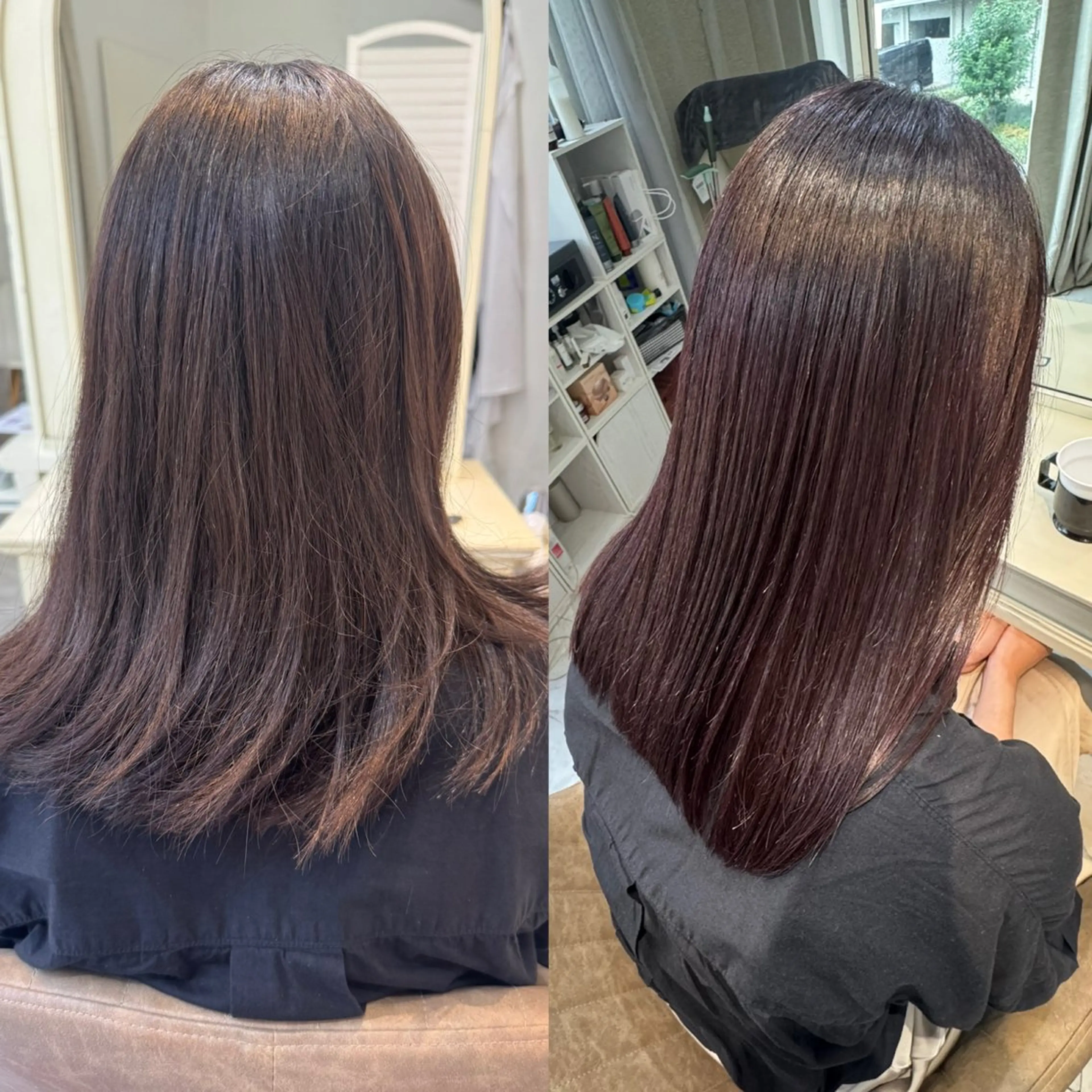 セミロング パーマ 酸性ストレート ストレートパーマ カット 縮毛矯正 トリートメント Fuu.by lupine所属・16日空きあり 🌟misatoのヘアスタイル