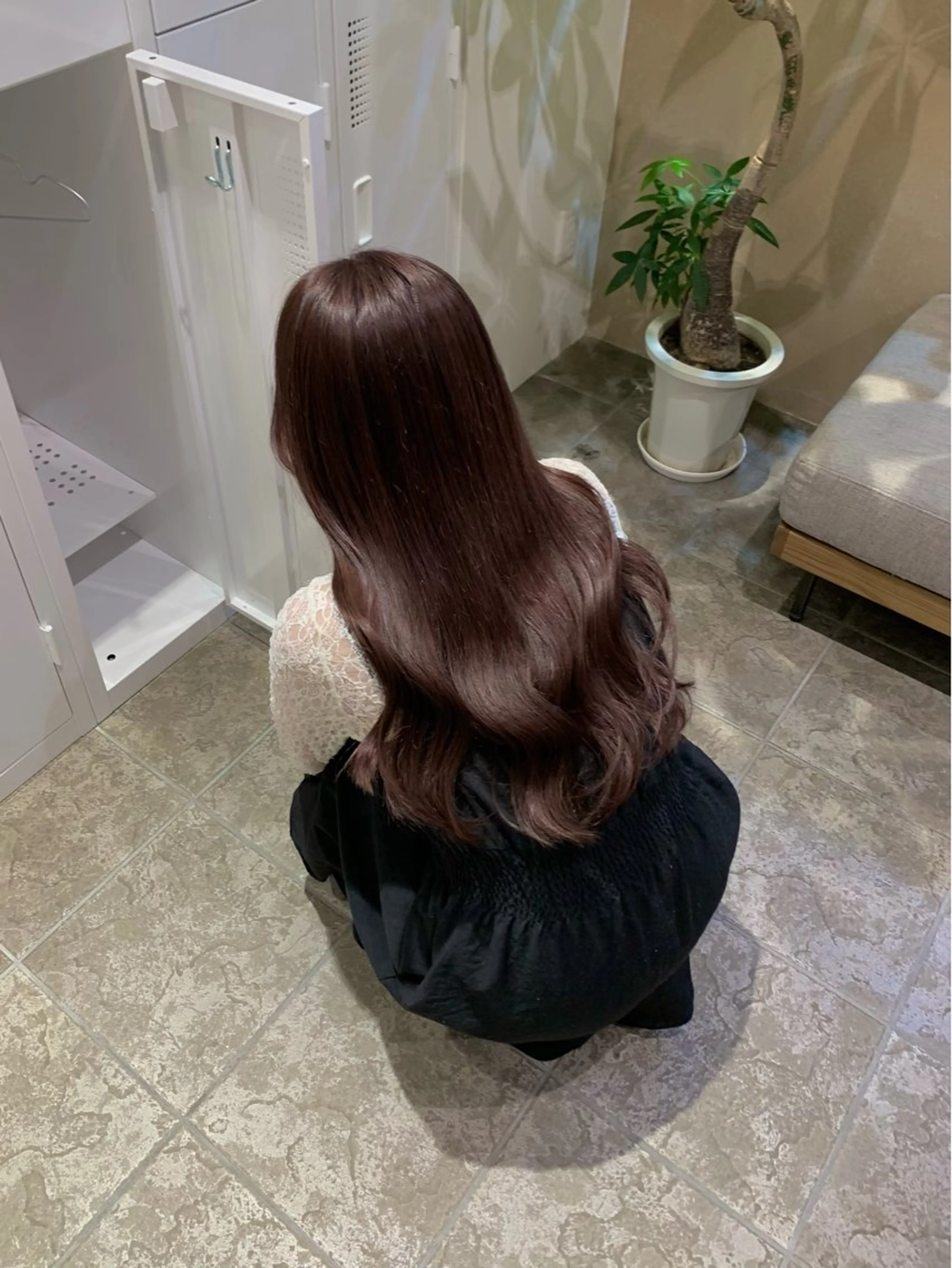 ロング カラー Lien hair's BEAU group所属・西村 華凜のヘアスタイル