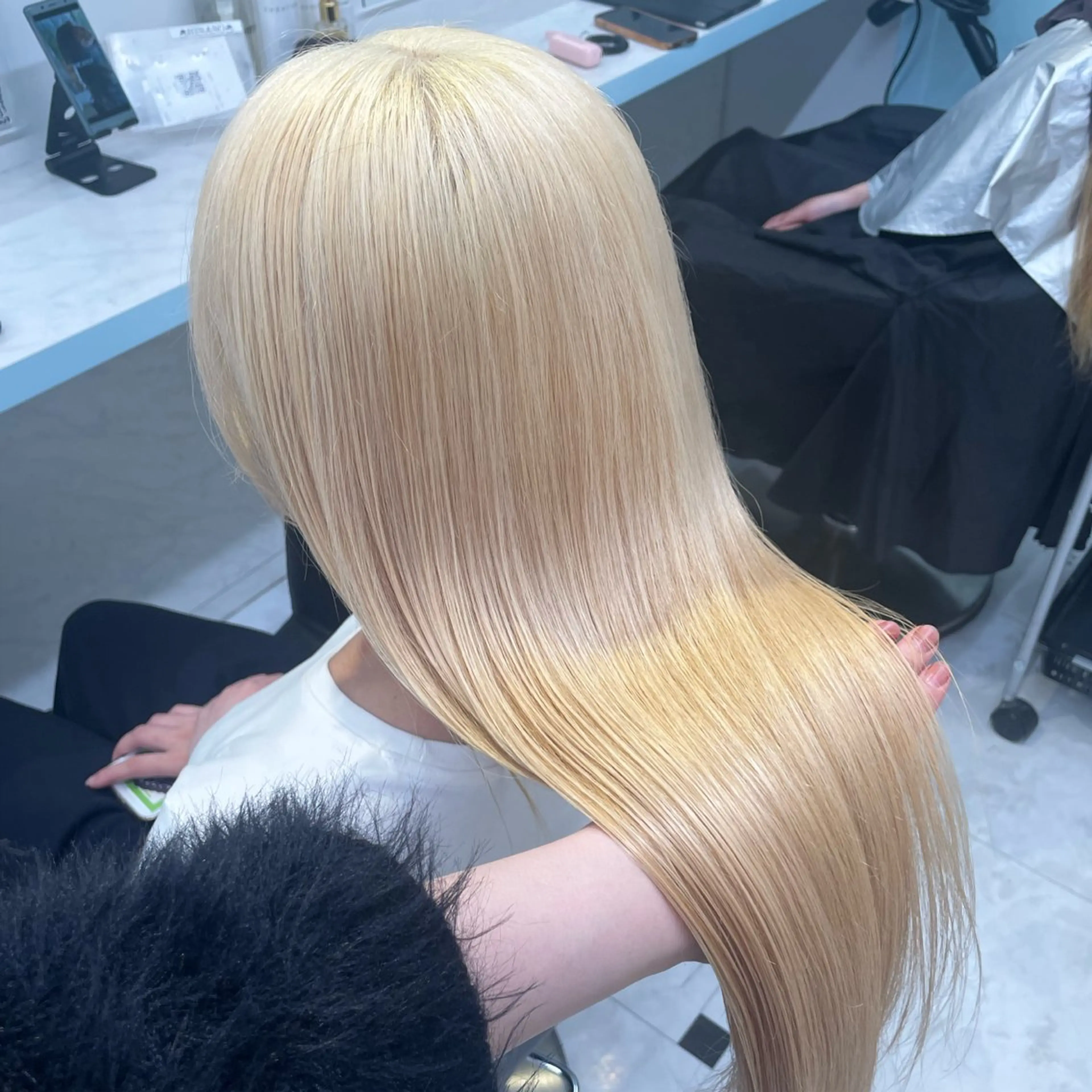 ミディアム カラー カット ヘアカラー トリートメント Salowin池袋East 店3F所属・【美髪矯正/絹髪】 🎀hinano🎀のヘアスタイル