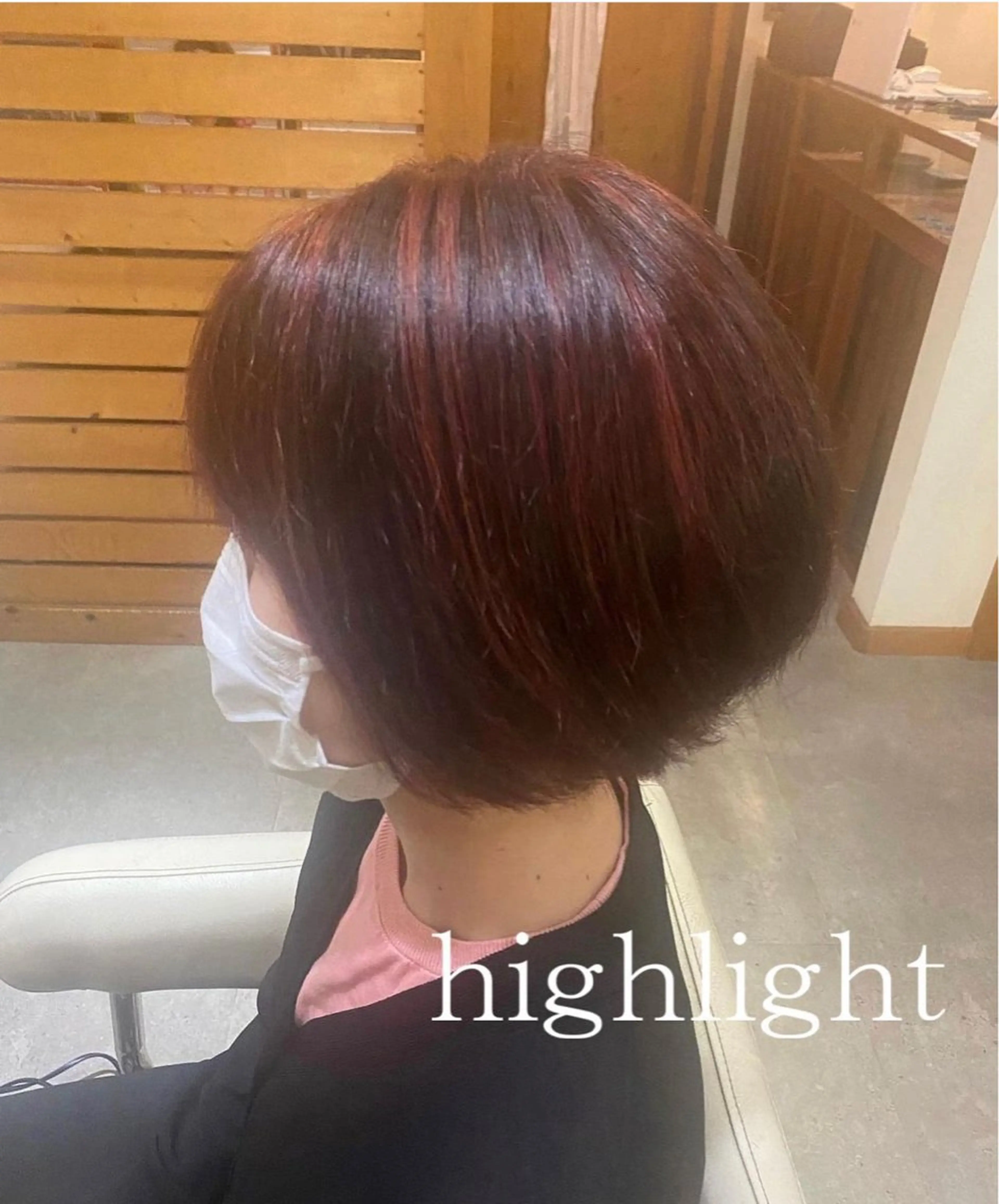 ショート カラー enclair(アンクレール)所属・寺本 琴美のヘアスタイル