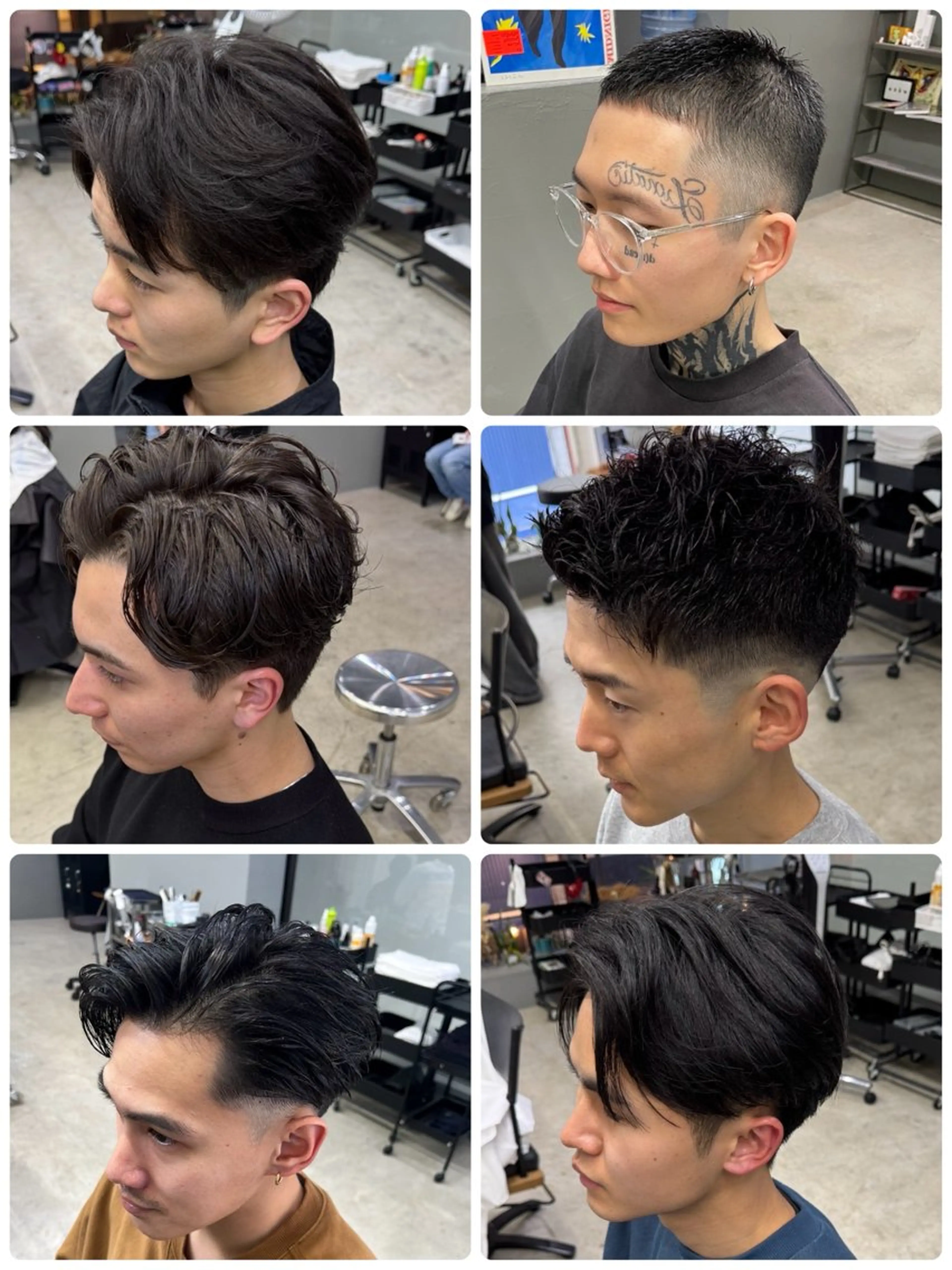 ショート パーマ メンズ メンズ専門サロン wokeのヘアスタイル