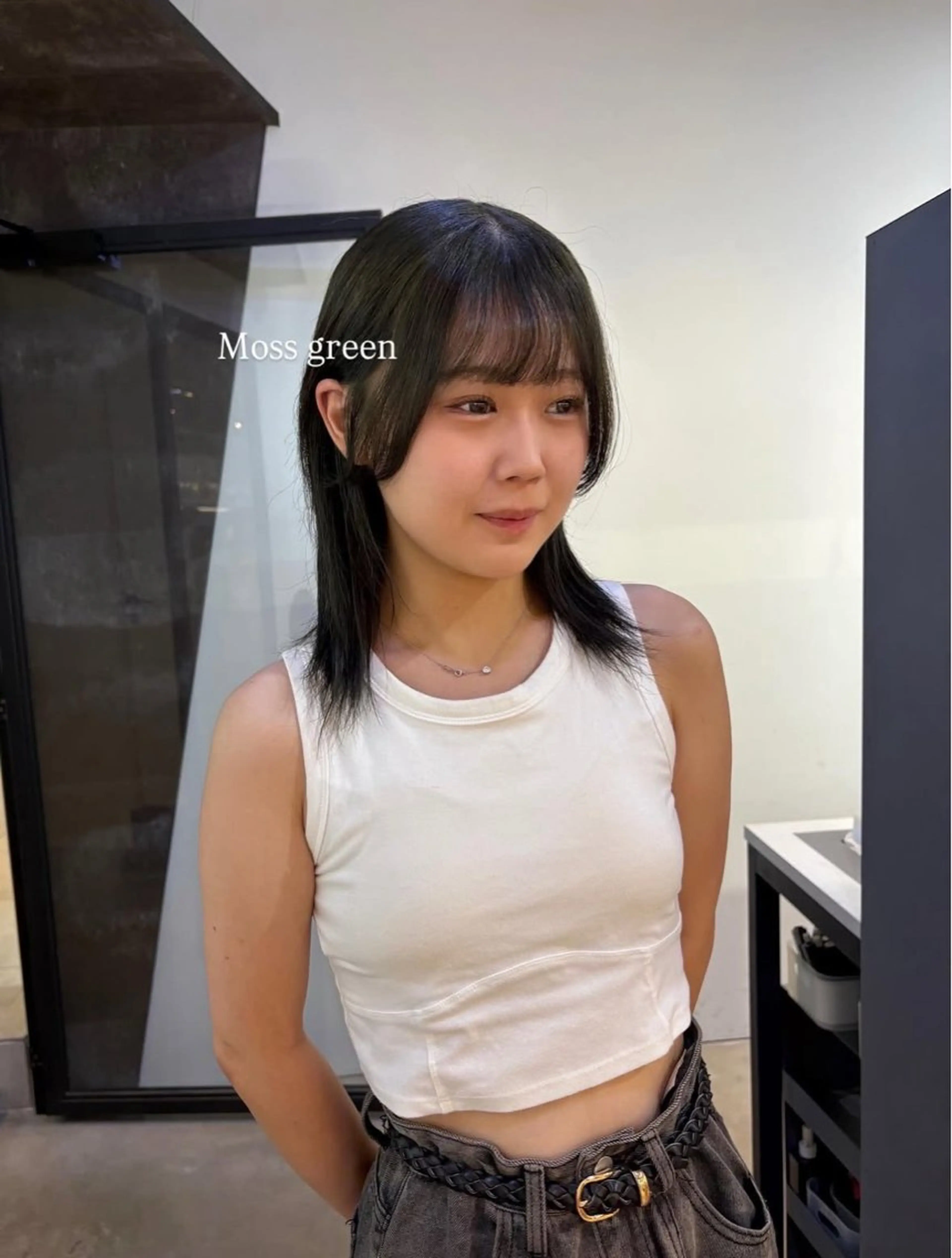 ミディアム SEAM所属・いぶ /札幌美容師のヘアスタイル